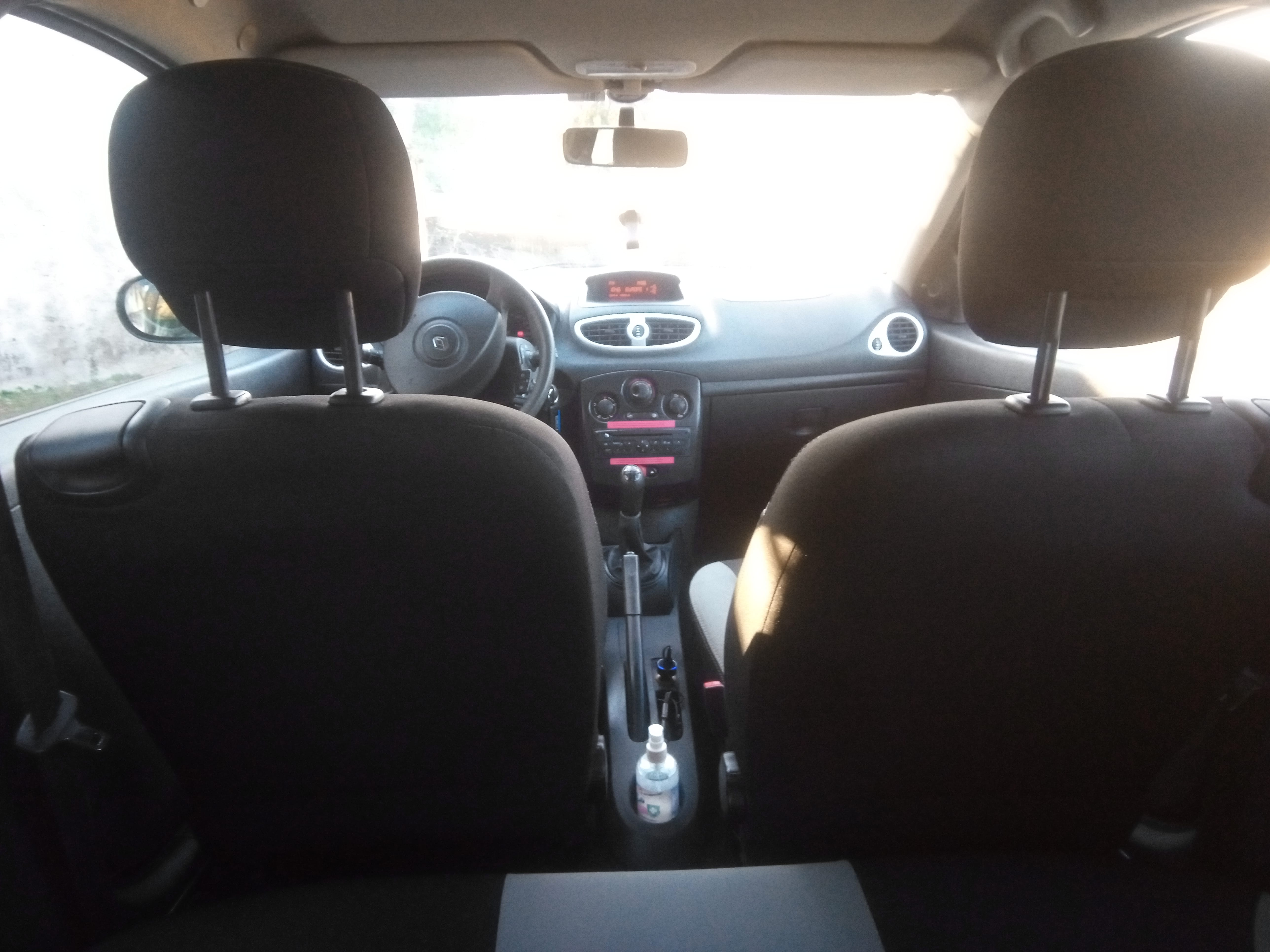 Renault Clio avec Porte-vélos