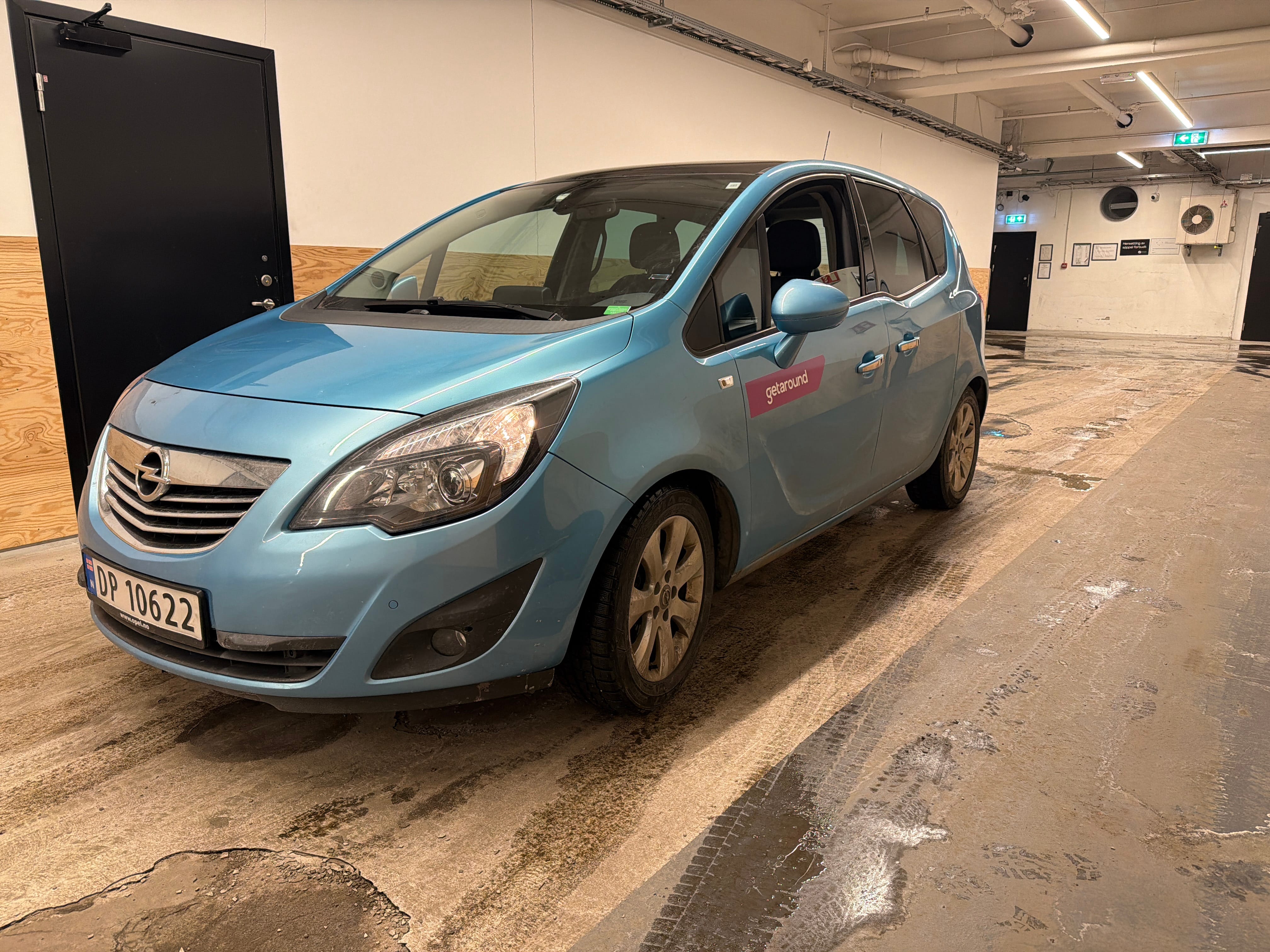 Opel Meriva, 2012, Blyfri 95, automatisk