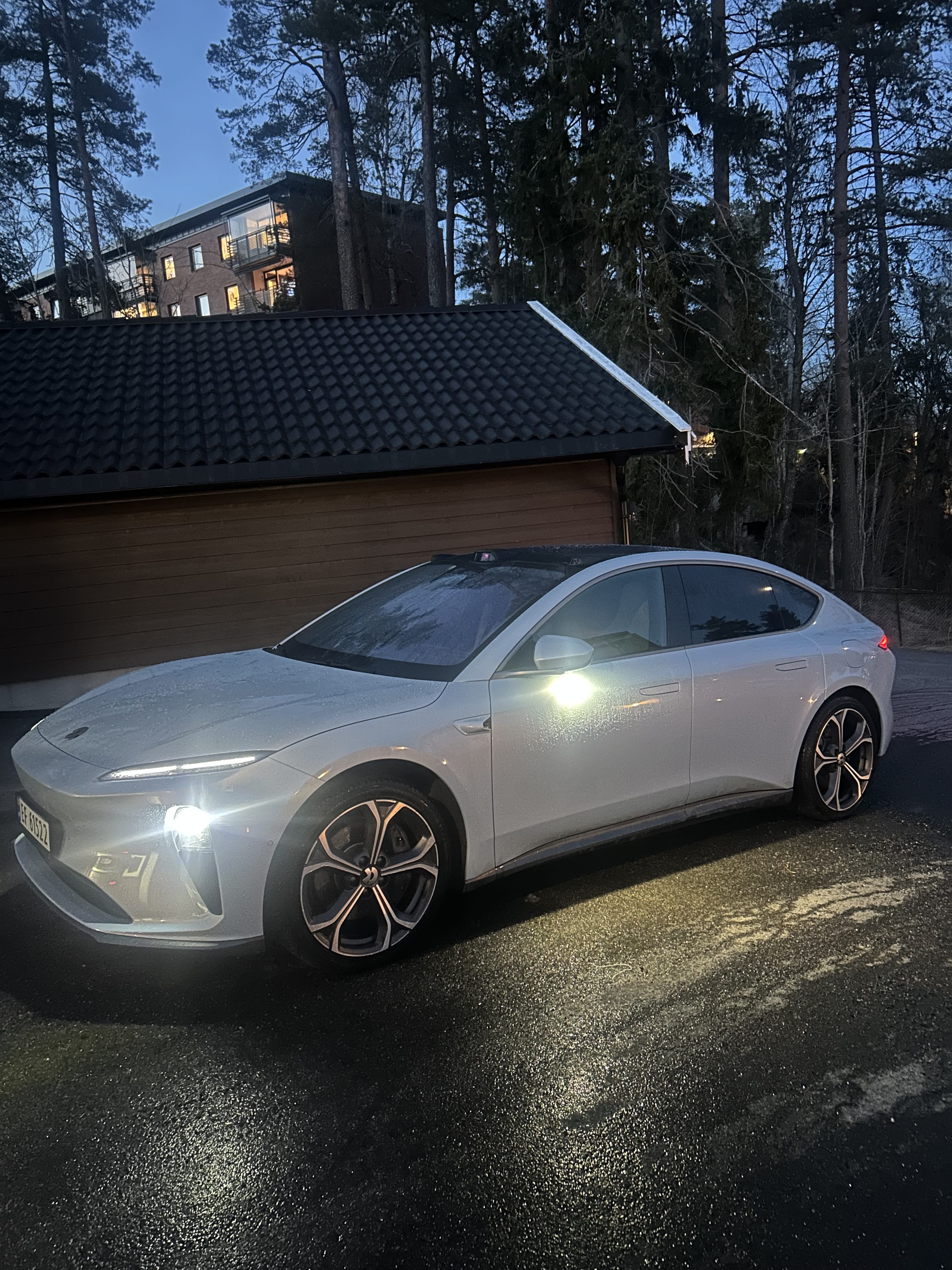 Nio ET5 med Aircondition