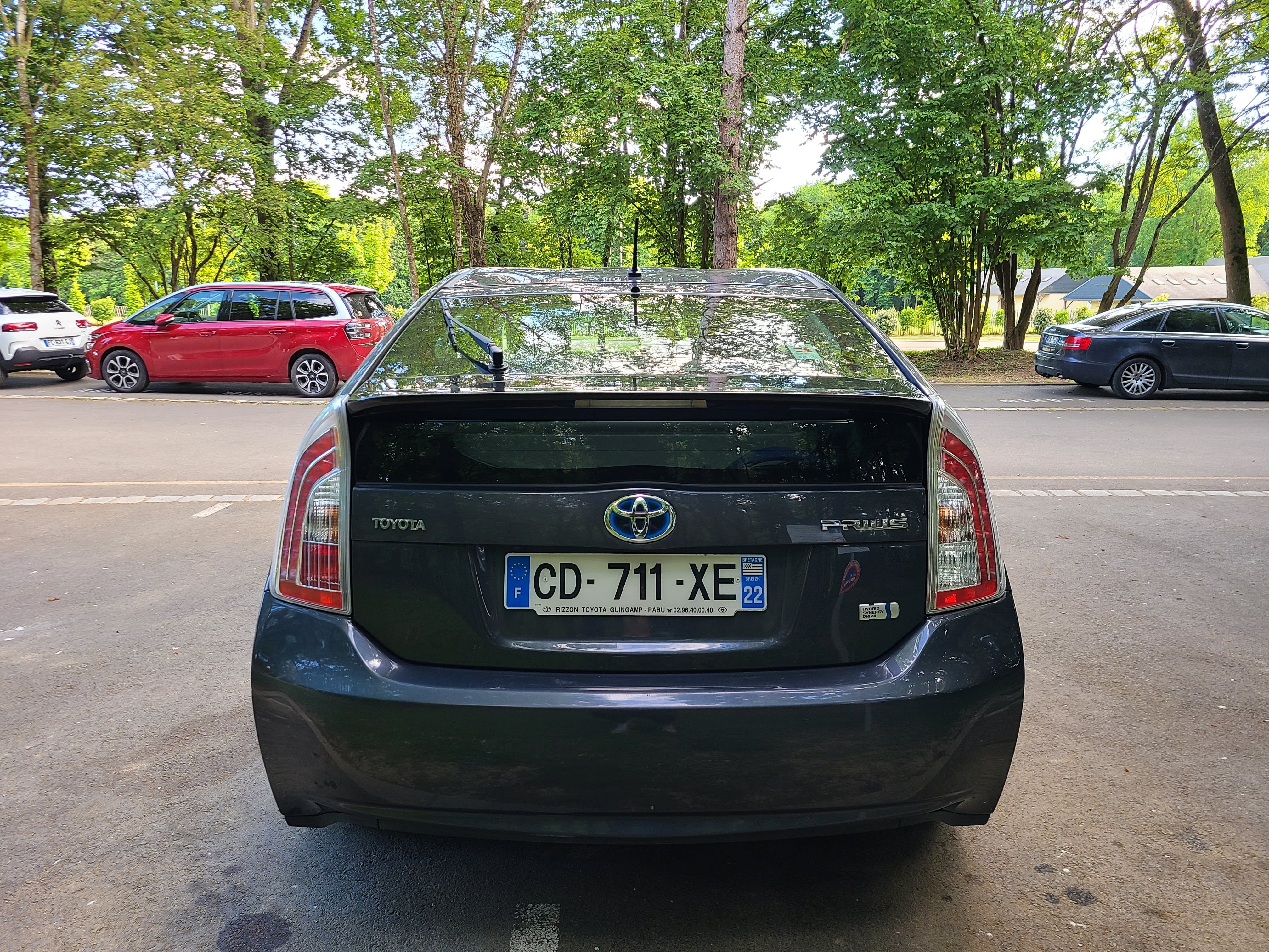 Toyota Prius avec GPS