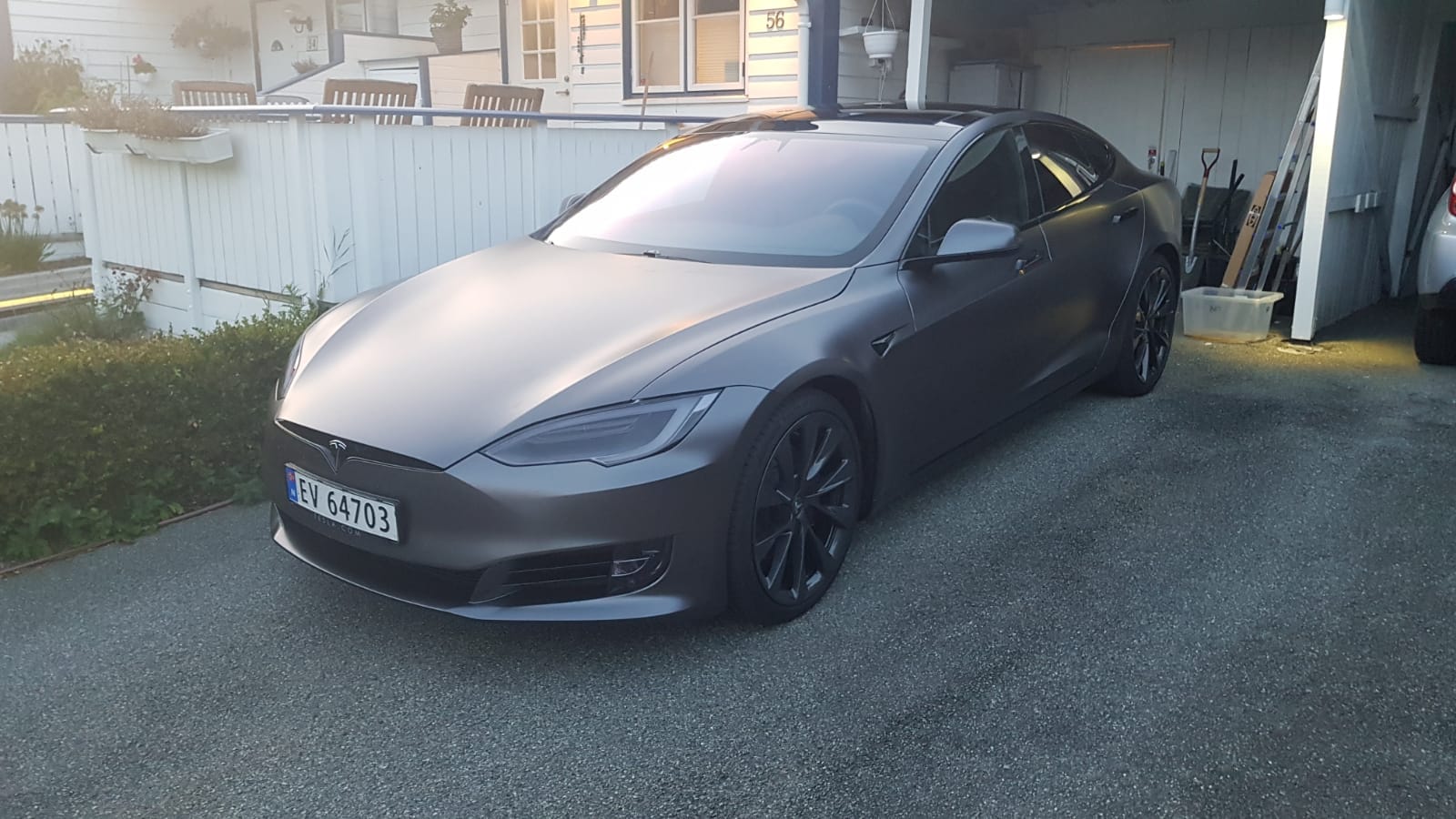 Tesla Model S Luftfjæring, 22 tommer, komplett med Aircondition