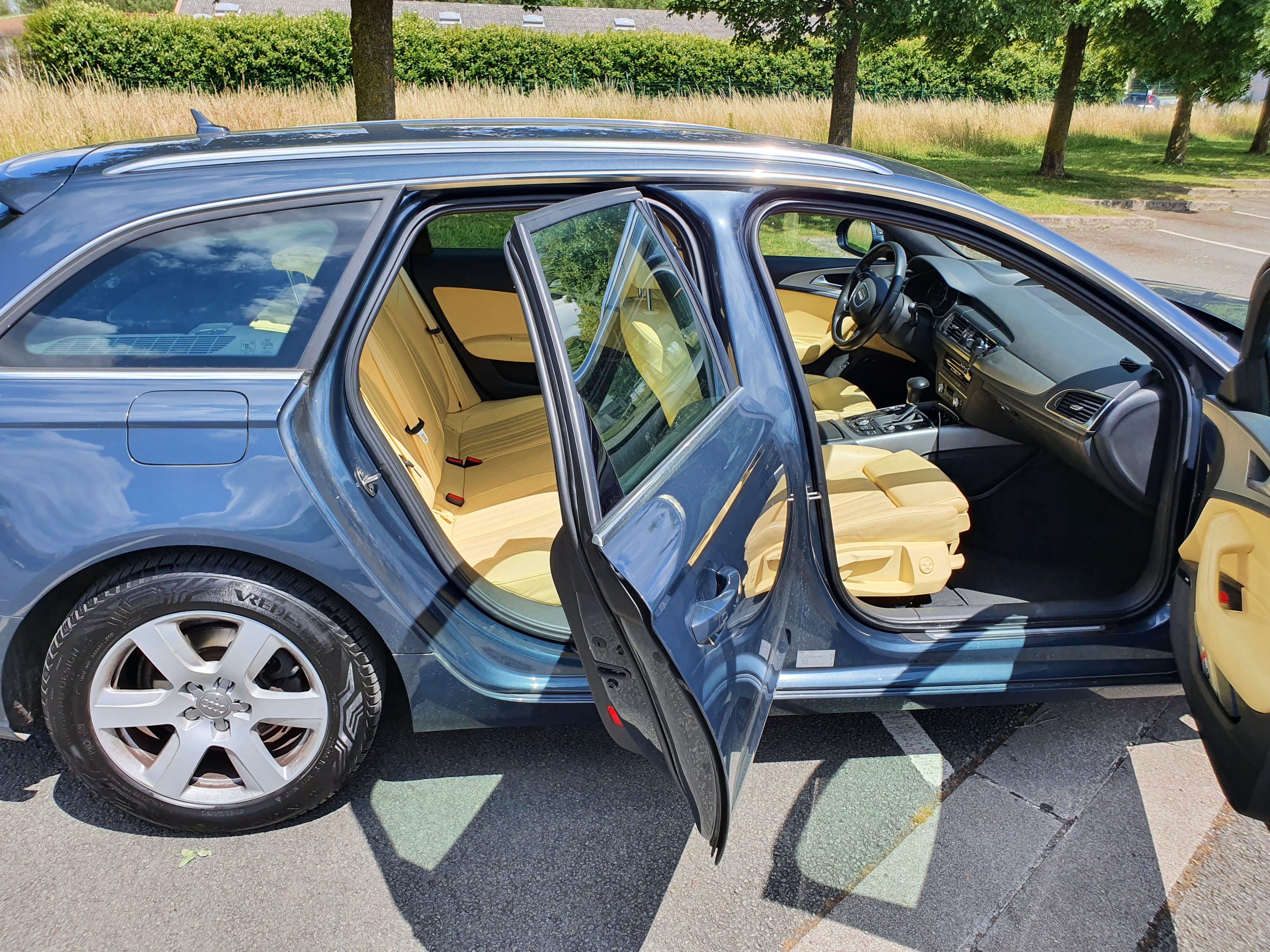 Audi A6 Avant 3.0 TDI avec Porte-vélos