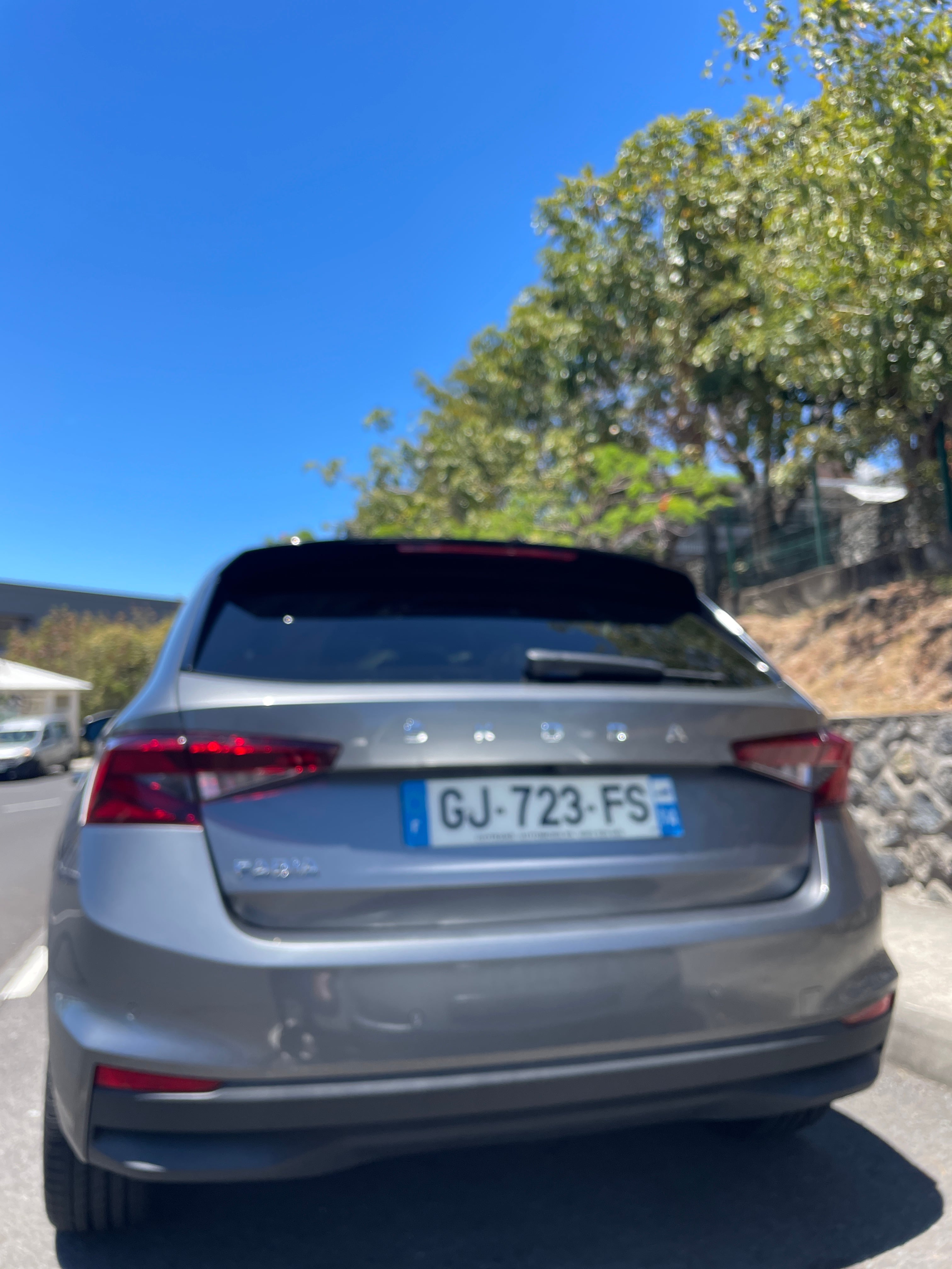 Skoda Fabia avec Caméra de recul