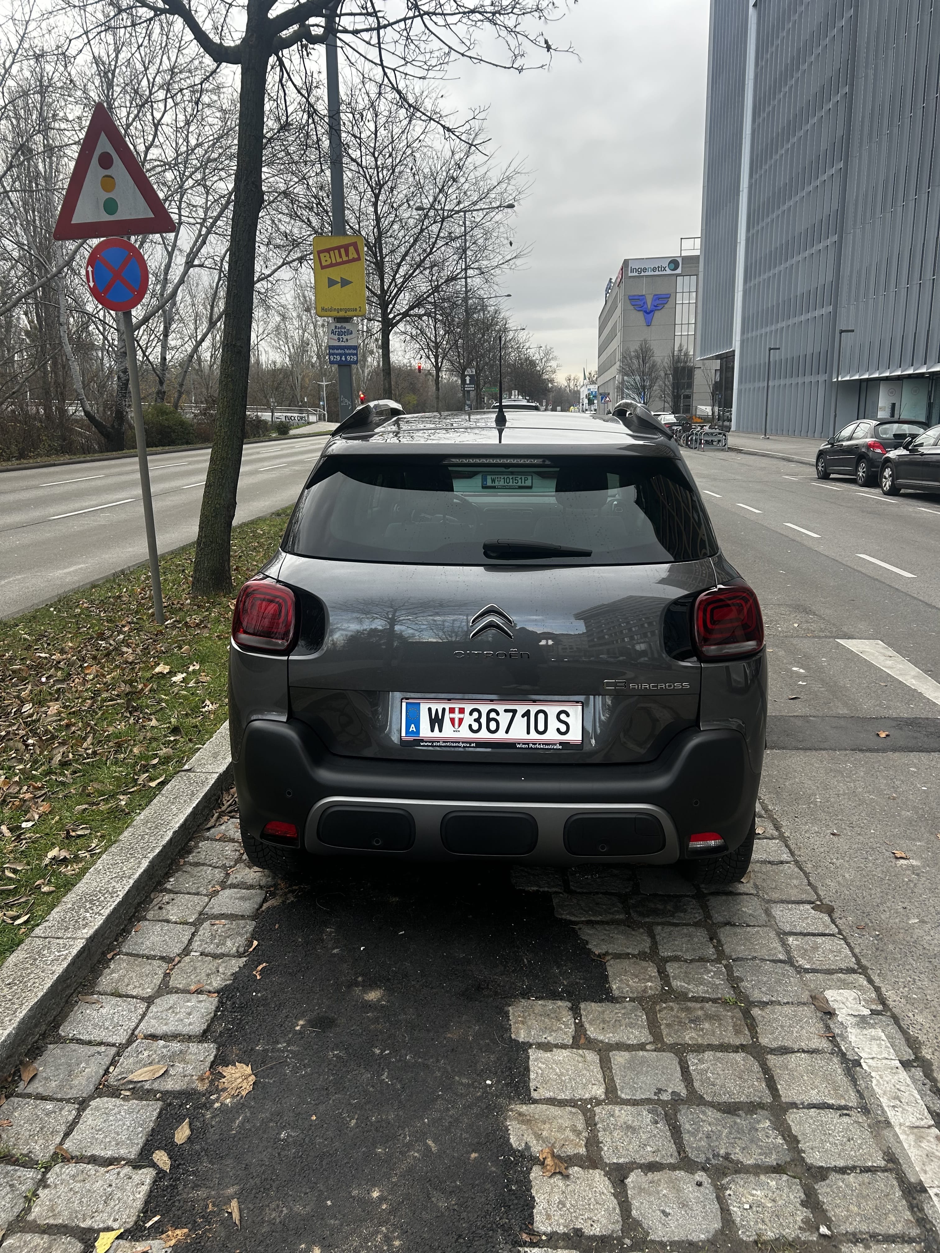 Citroen C3 Aircross mit Navigationsgerät