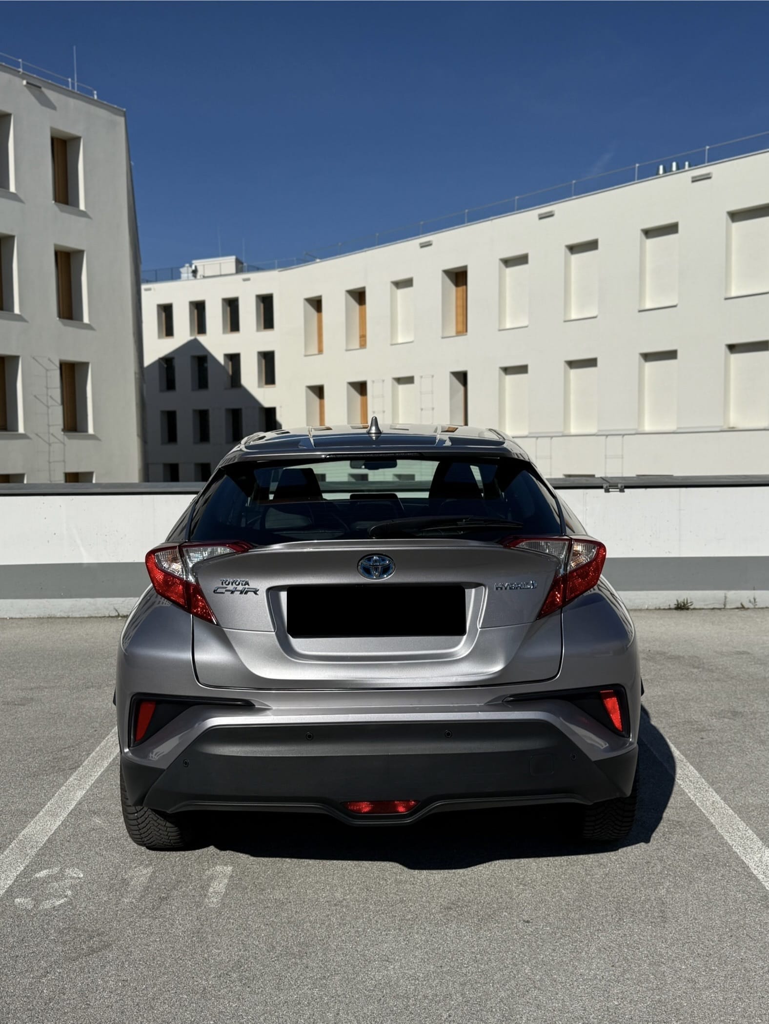 Toyota C-HR mit Navigationsgerät