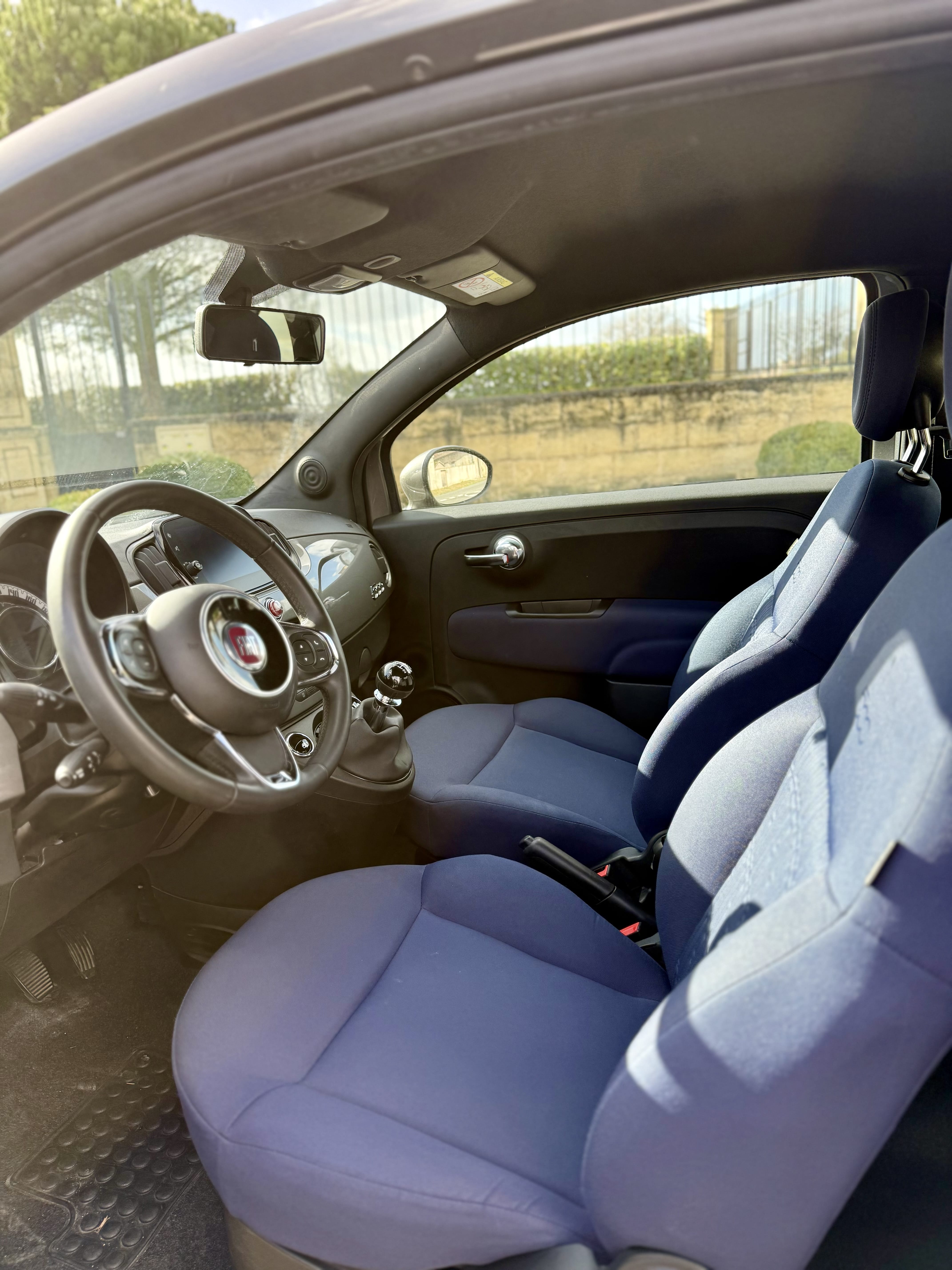 Fiat 500 met Apple CarPlay
