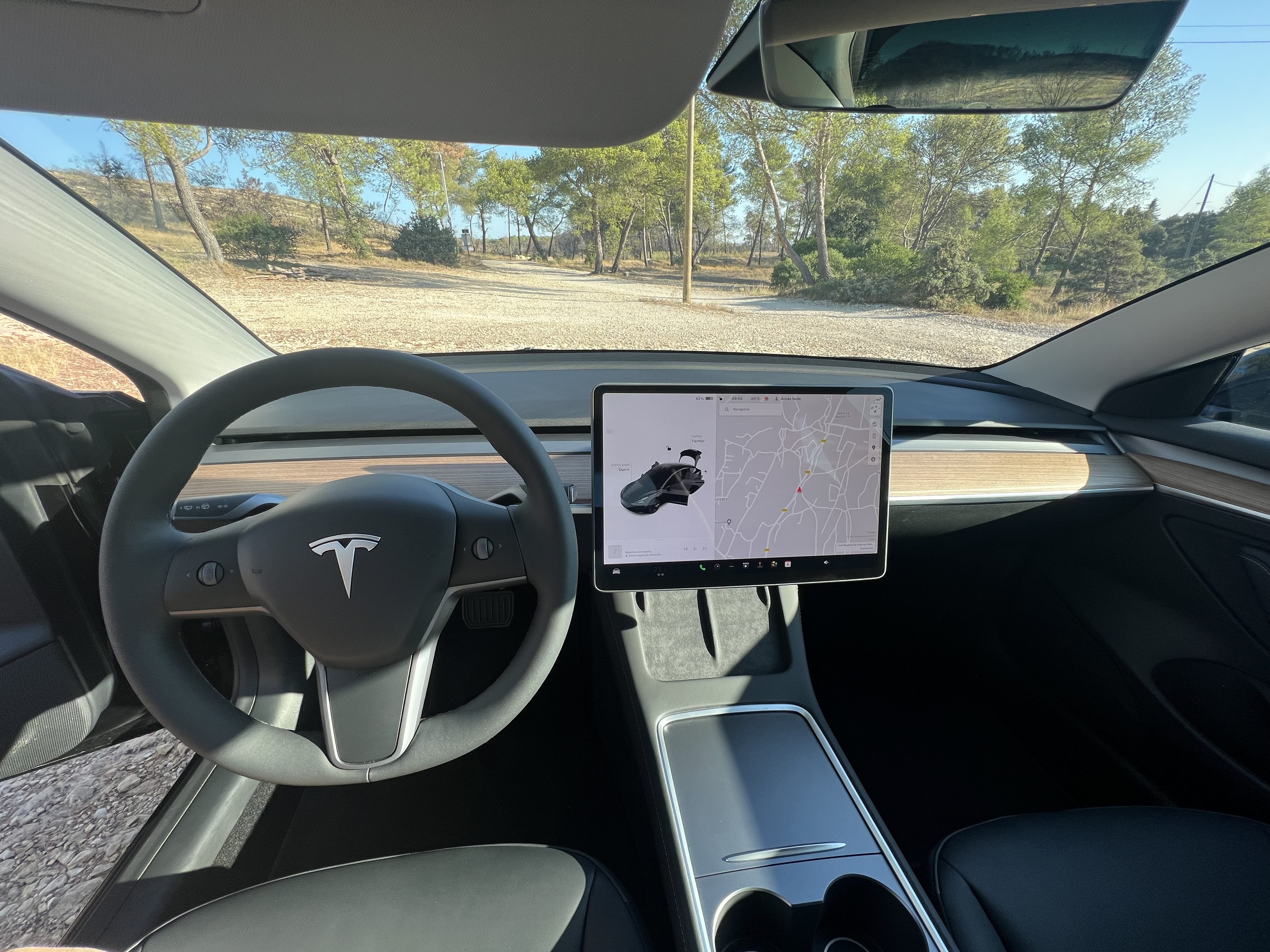 Tesla Model 3 avec Régulateur de vitesse