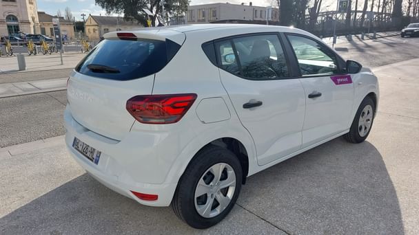 Dacia Sandero avec Régulateur de vitesse