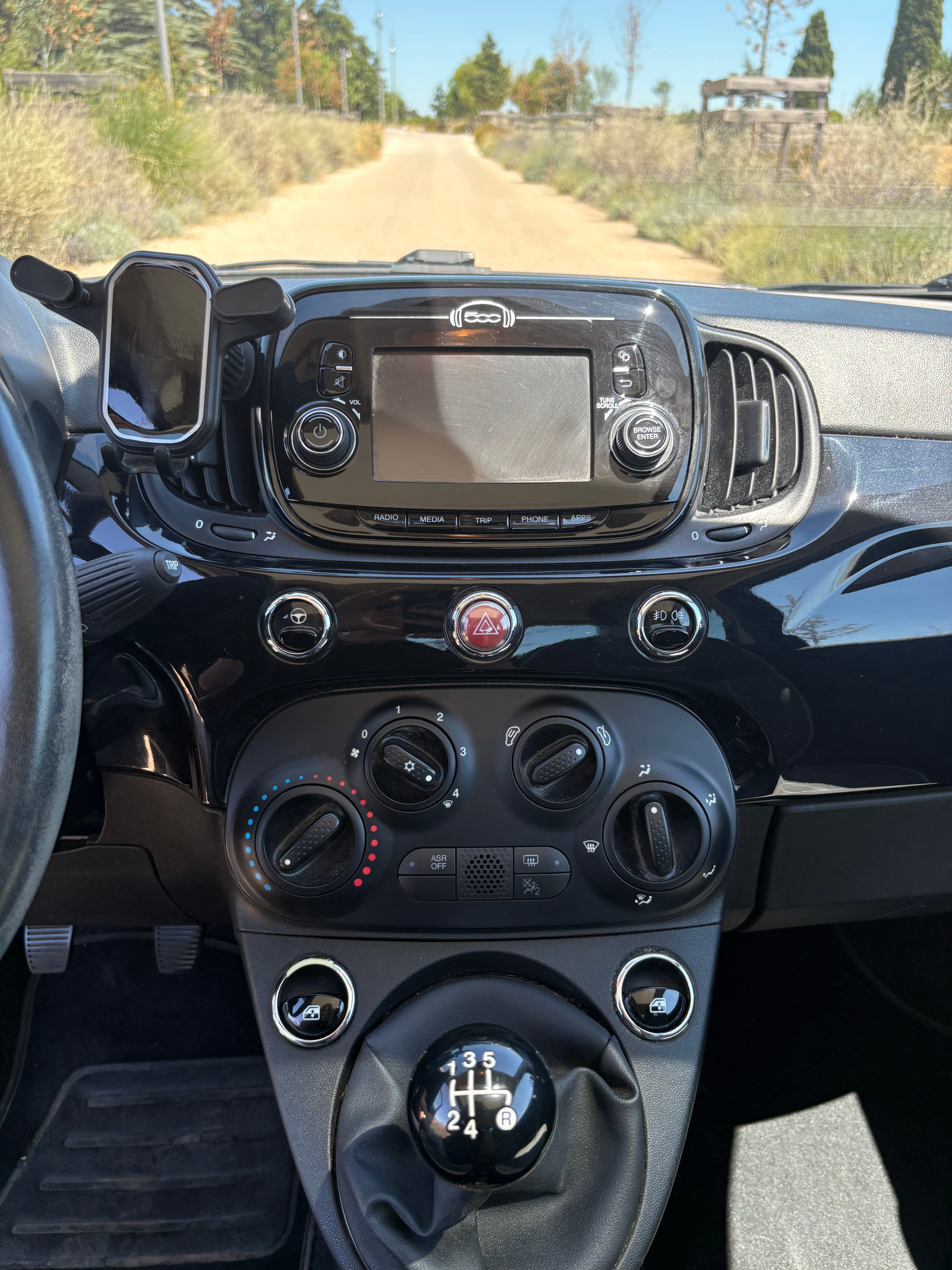 Fiat 500 avec Android Auto