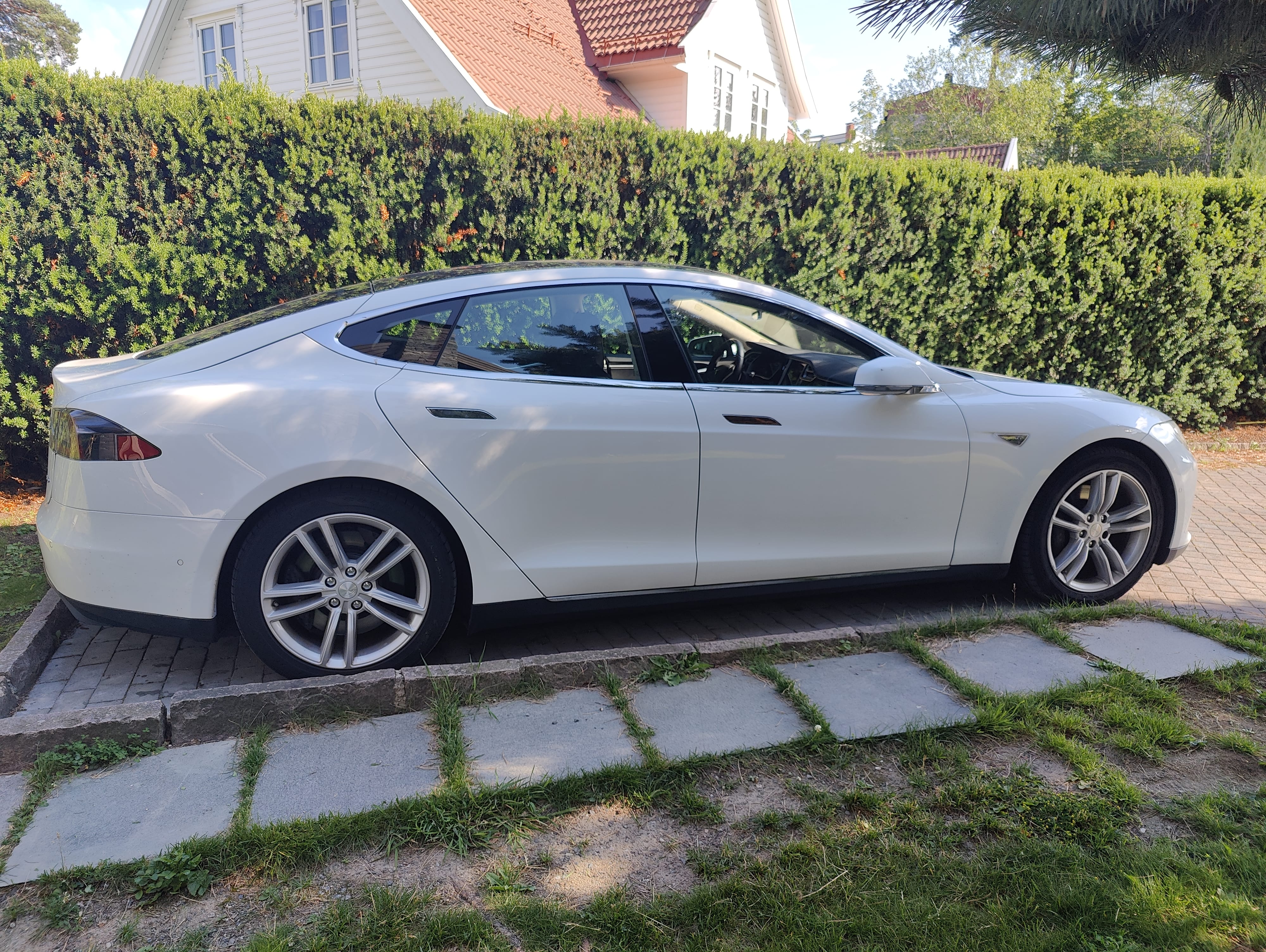 Tesla Model S med Aircondition