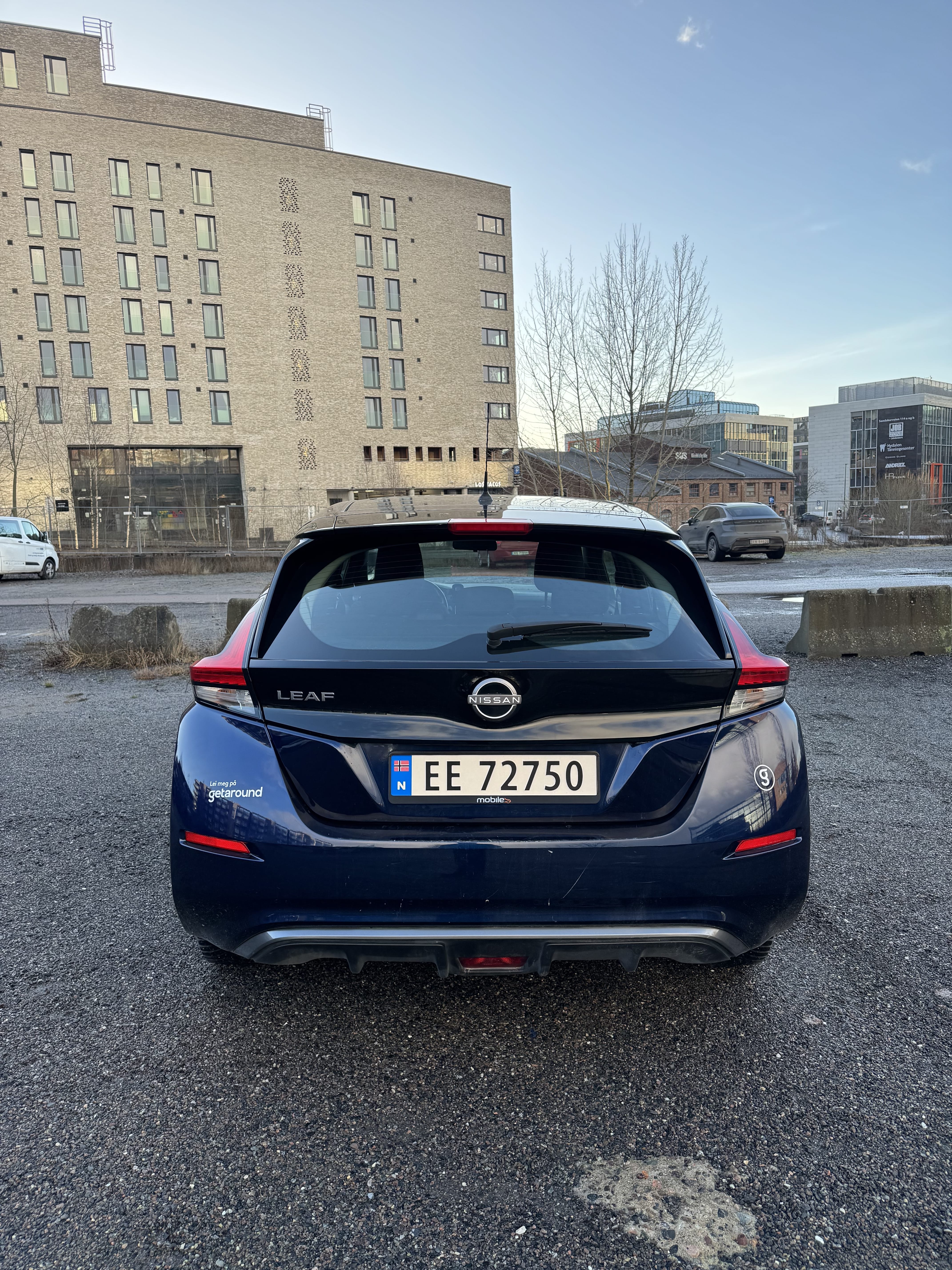 Nissan Leaf med Lydinngang