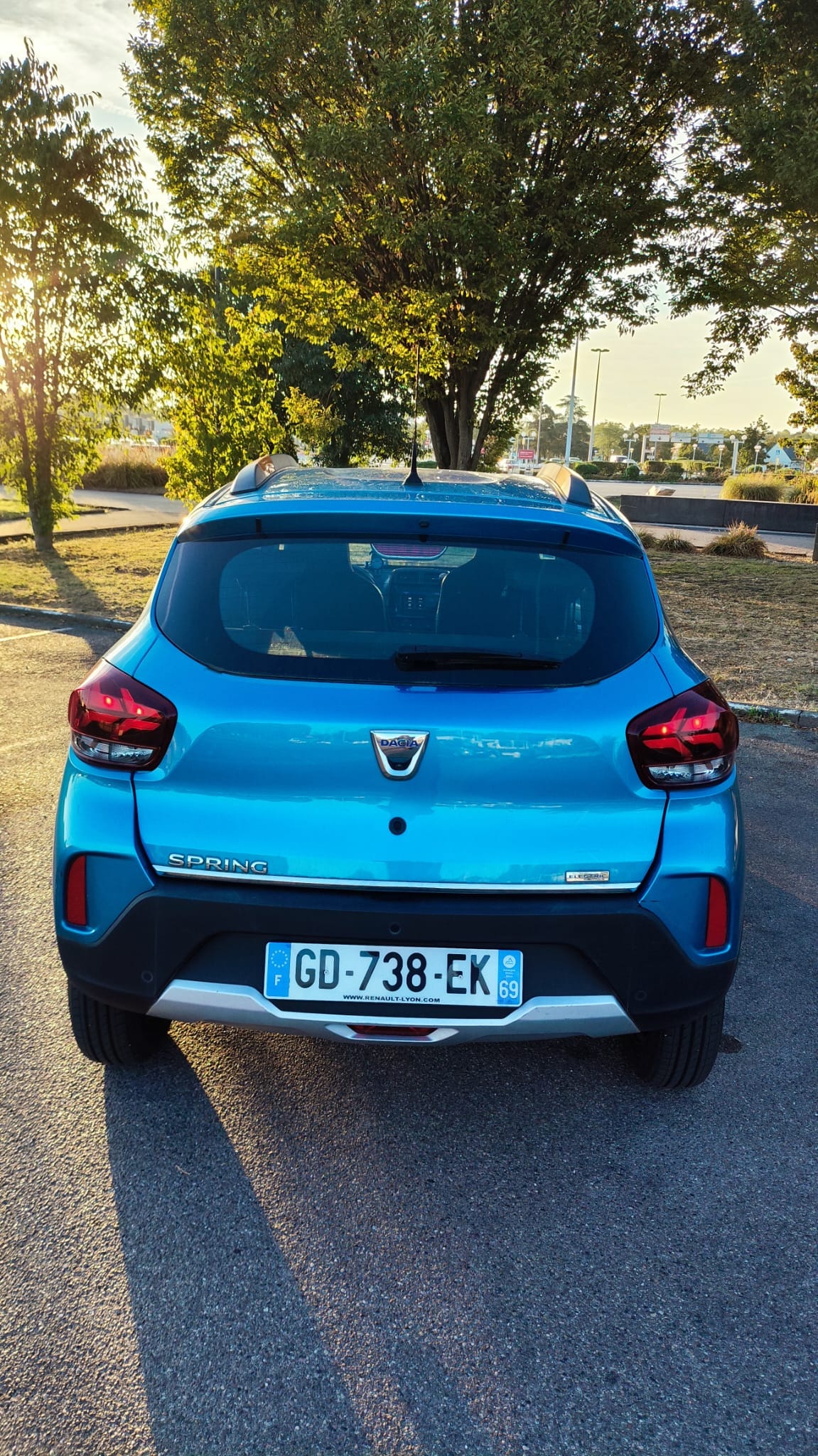 Dacia Spring avec Caméra de recul