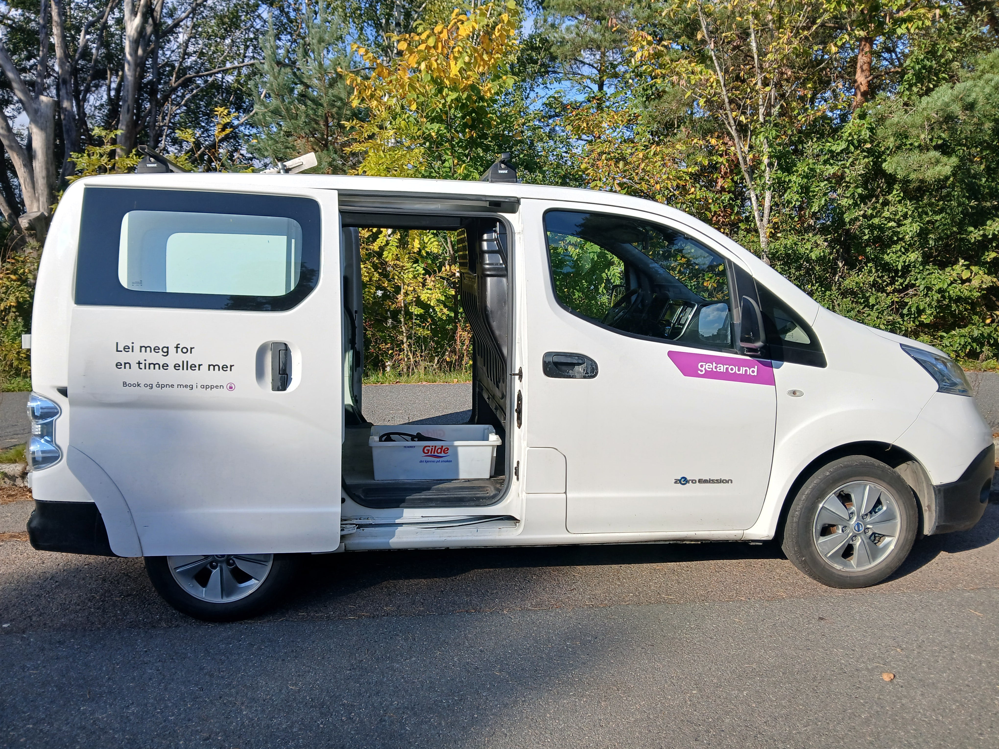Nissan NV200 med Bluetooth audio