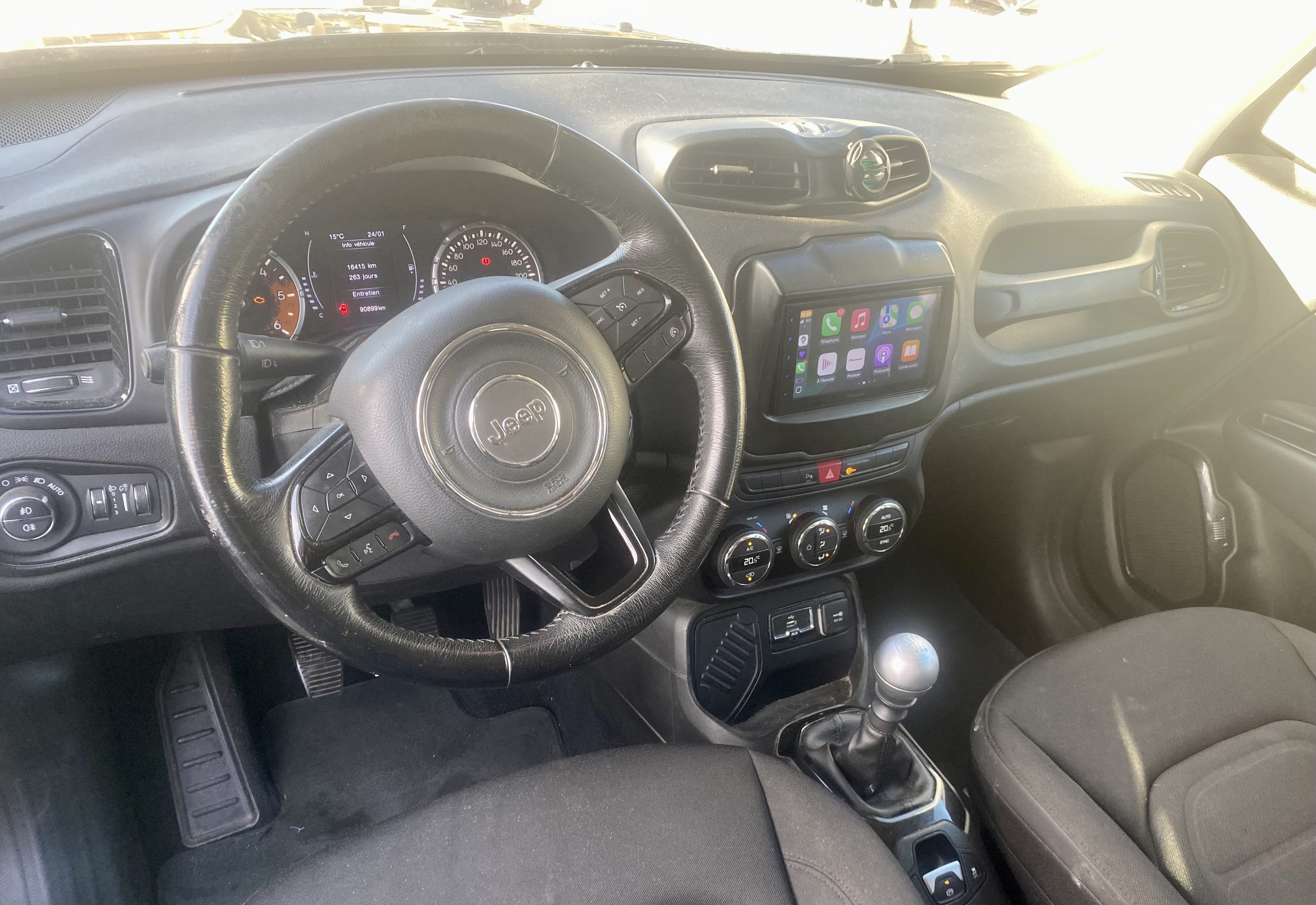 Jeep Renegade avec Régulateur de vitesse