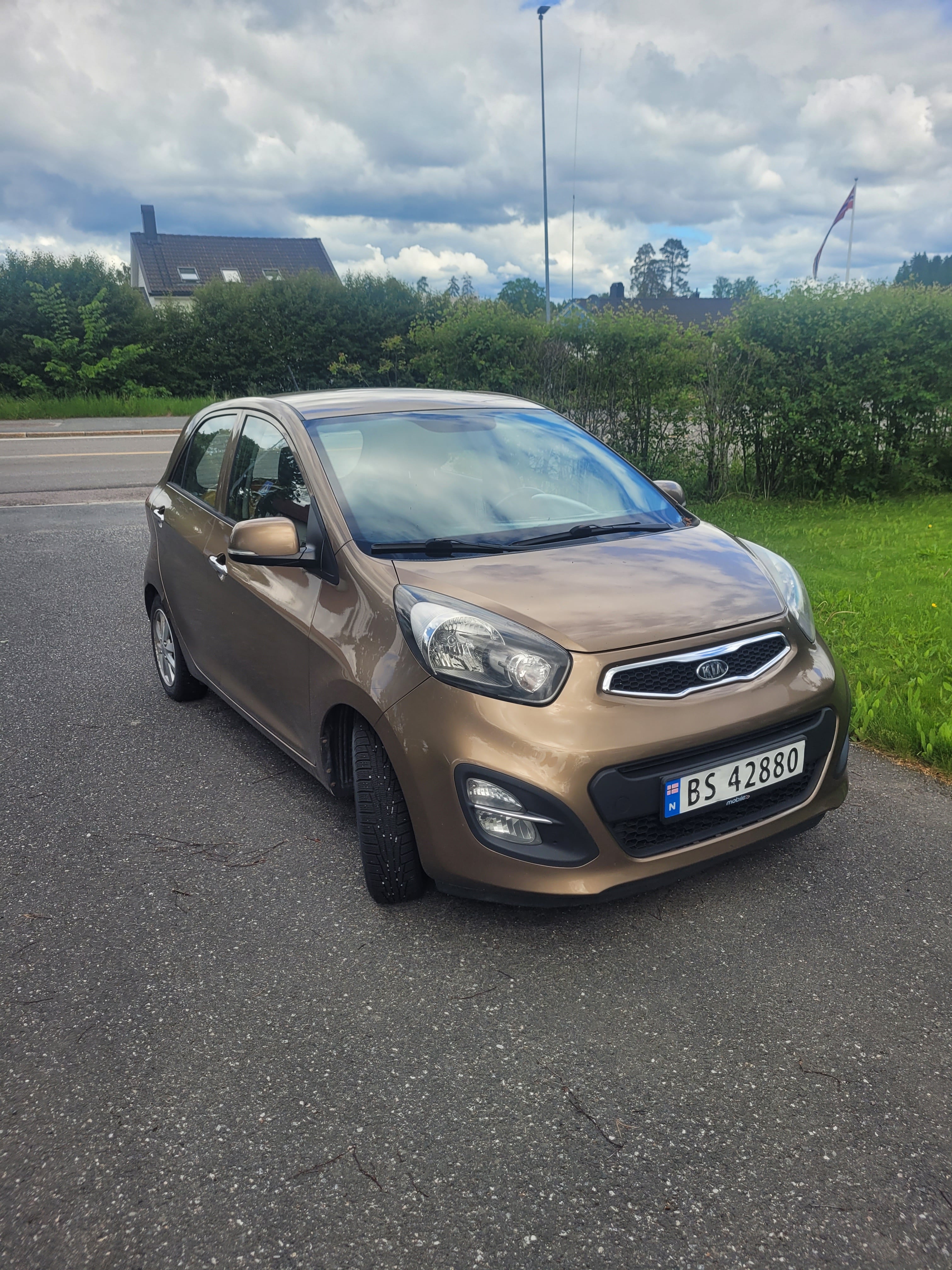 Kia Picanto, 2012, Blyfri 95
