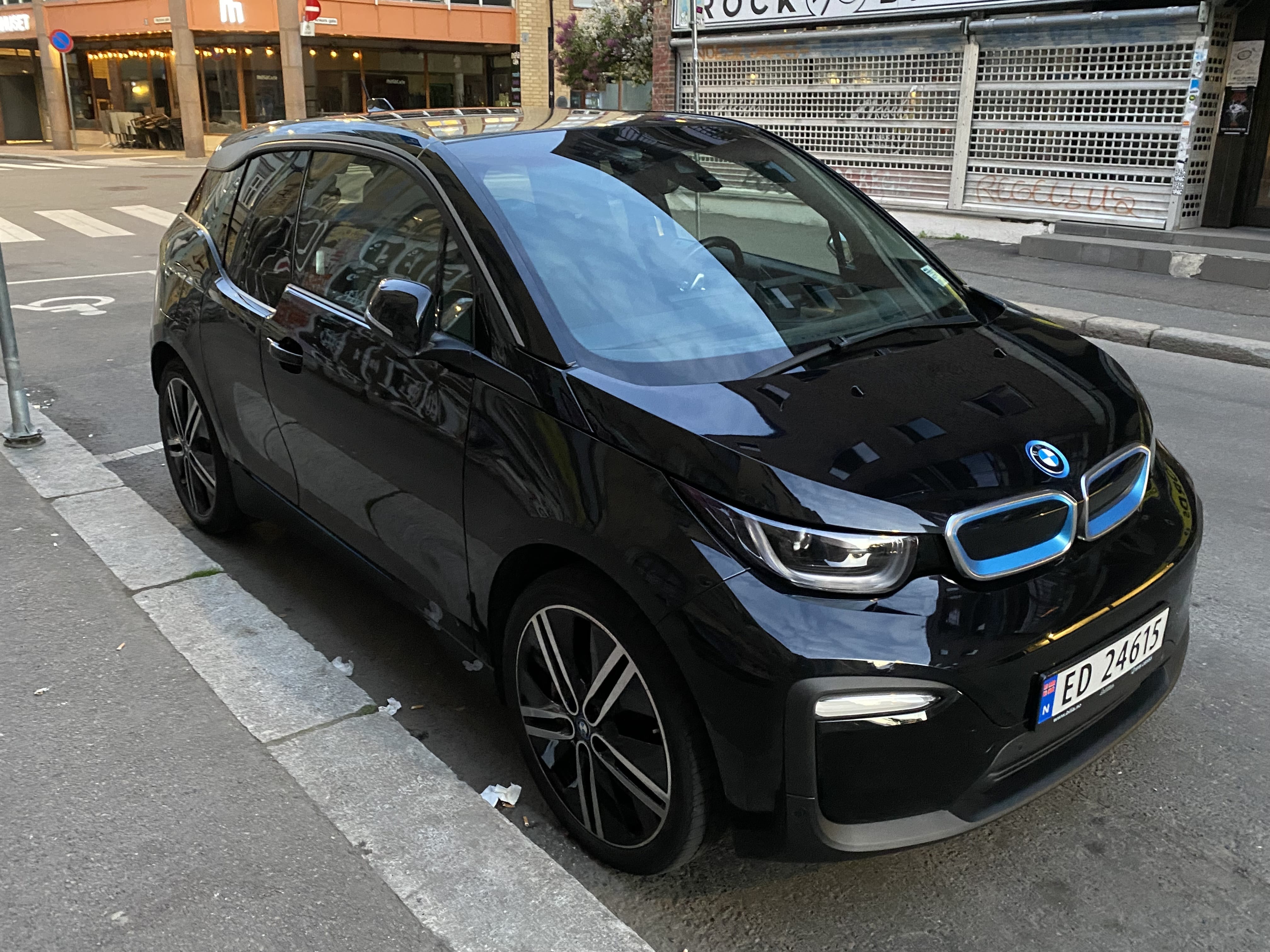 BMW i3 med GPS