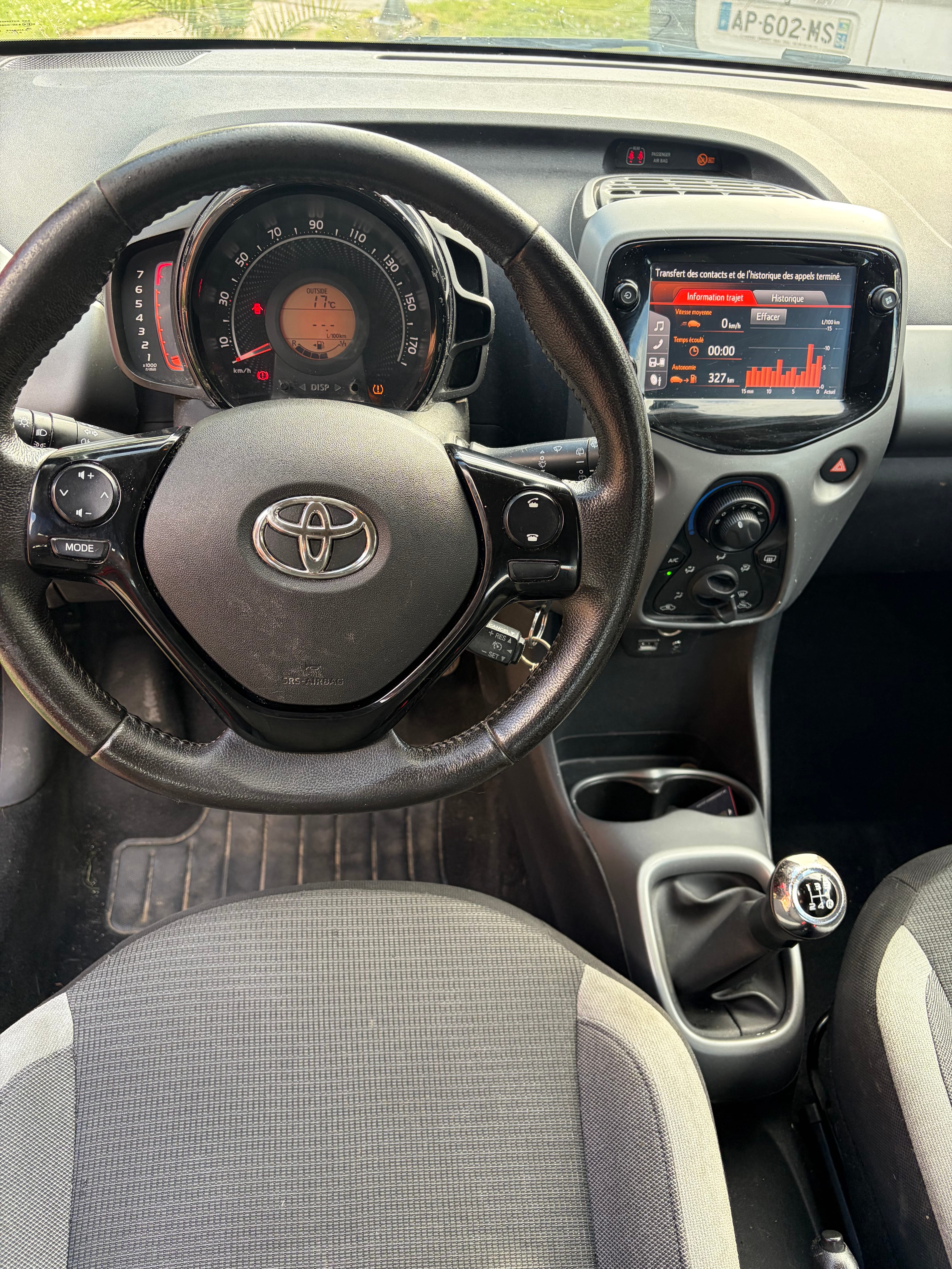 Toyota Aygo II avec GPS