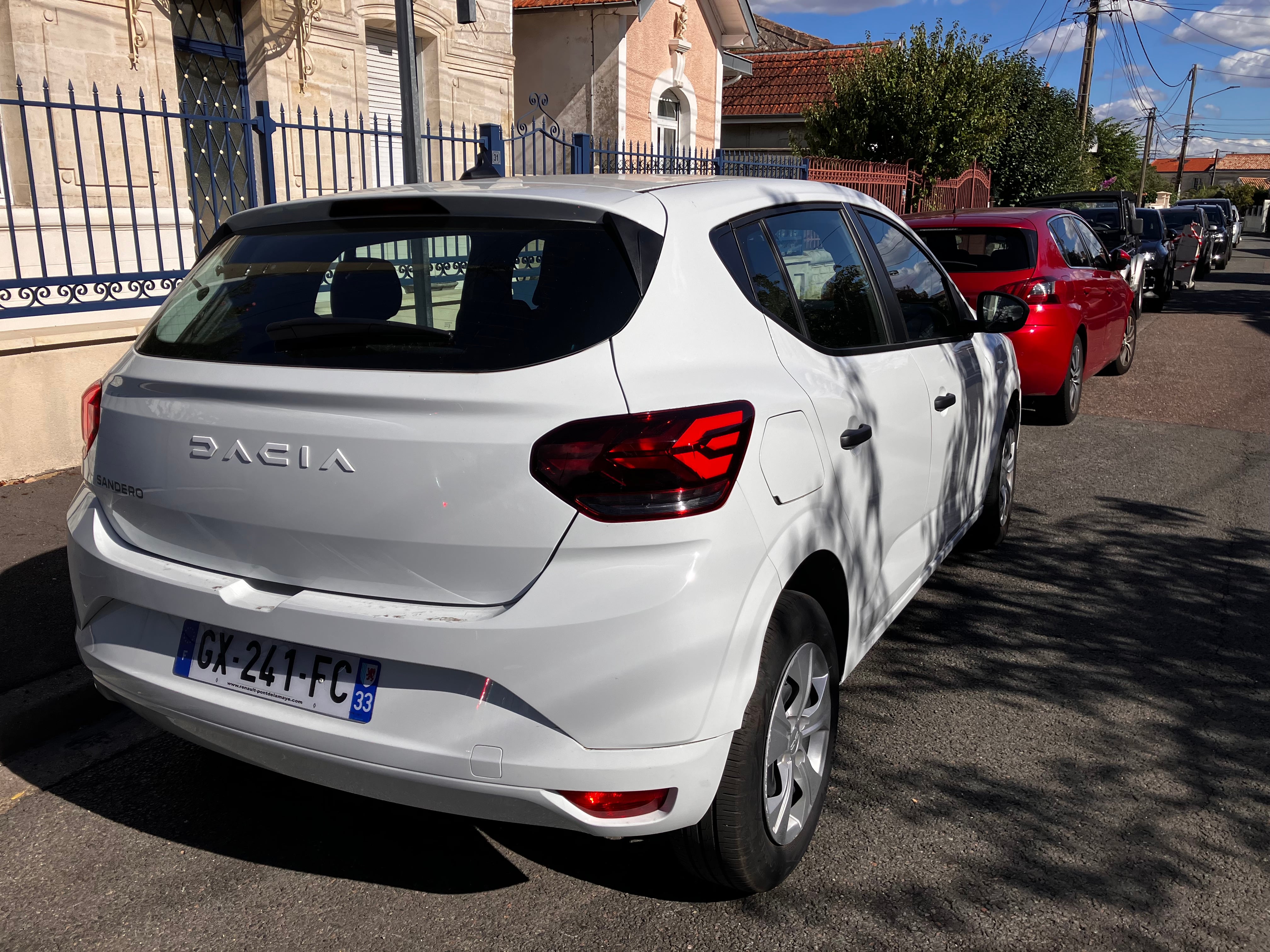 Dacia Sandero avec Audio Bluetooth