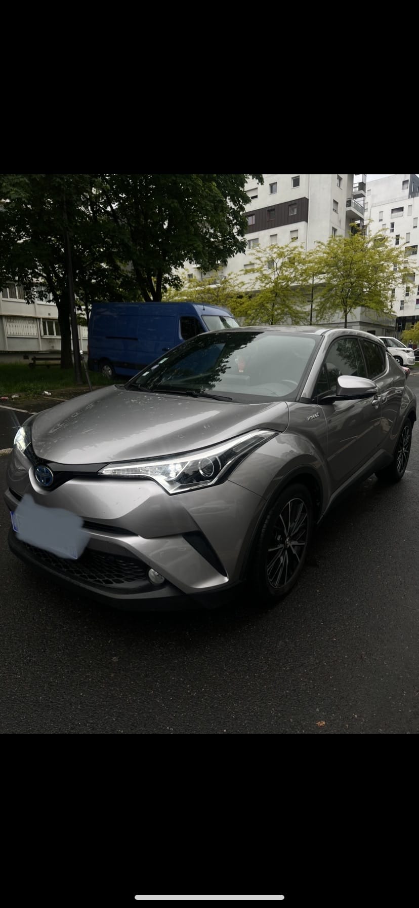 Toyota C-HR, 2018, Essence 95 / Électrique (hybride), automatique
