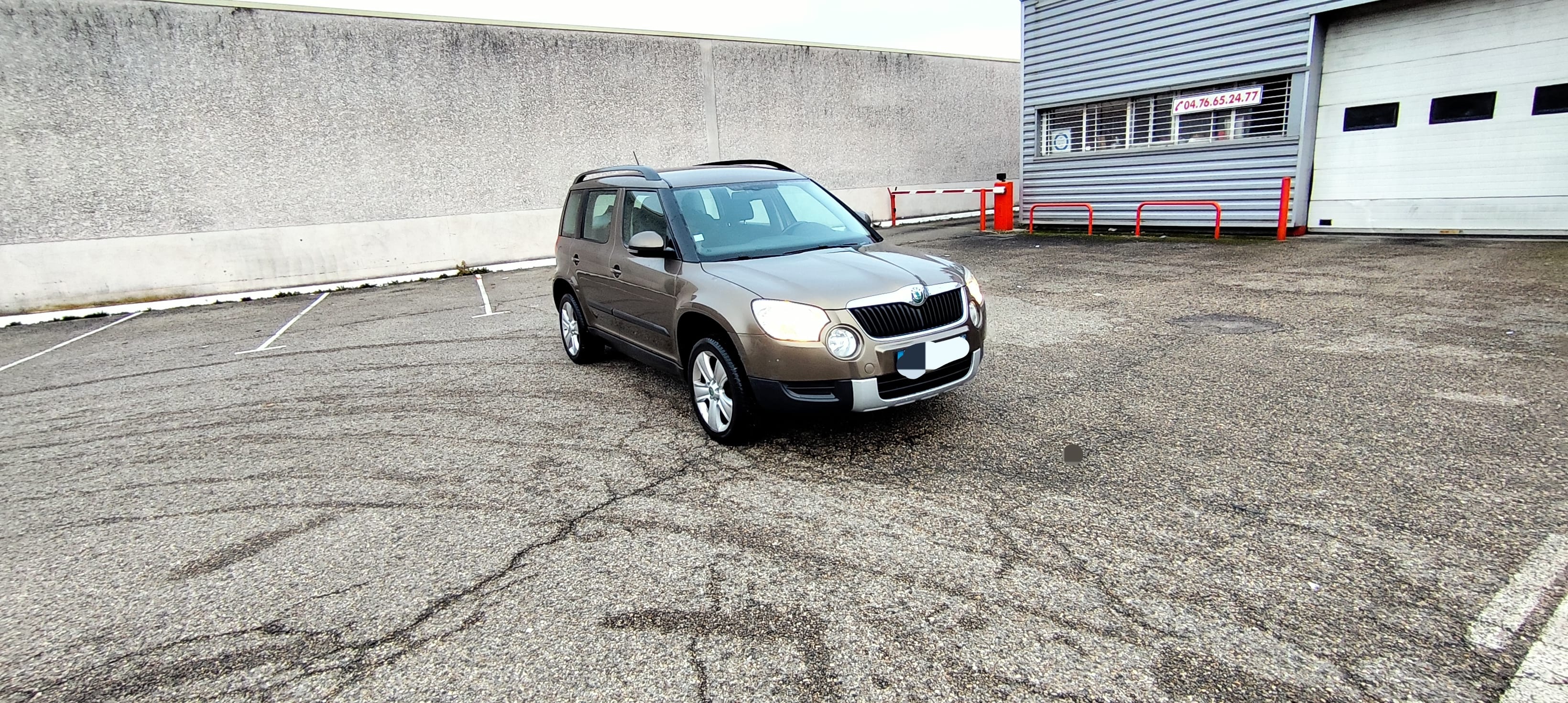 Skoda Yeti avec Dashcam