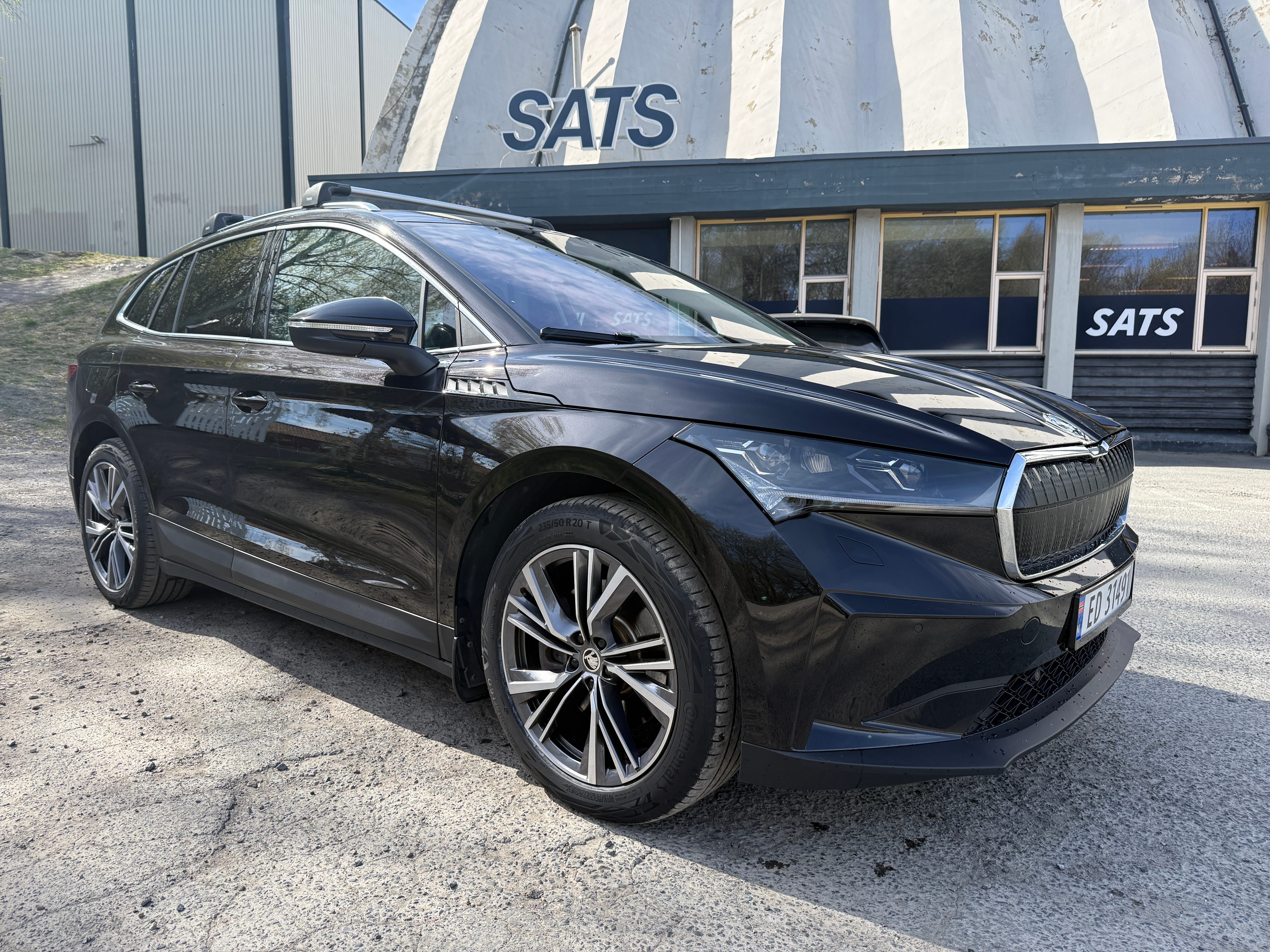 Skoda Enyaq 80 mit Klimaanlage