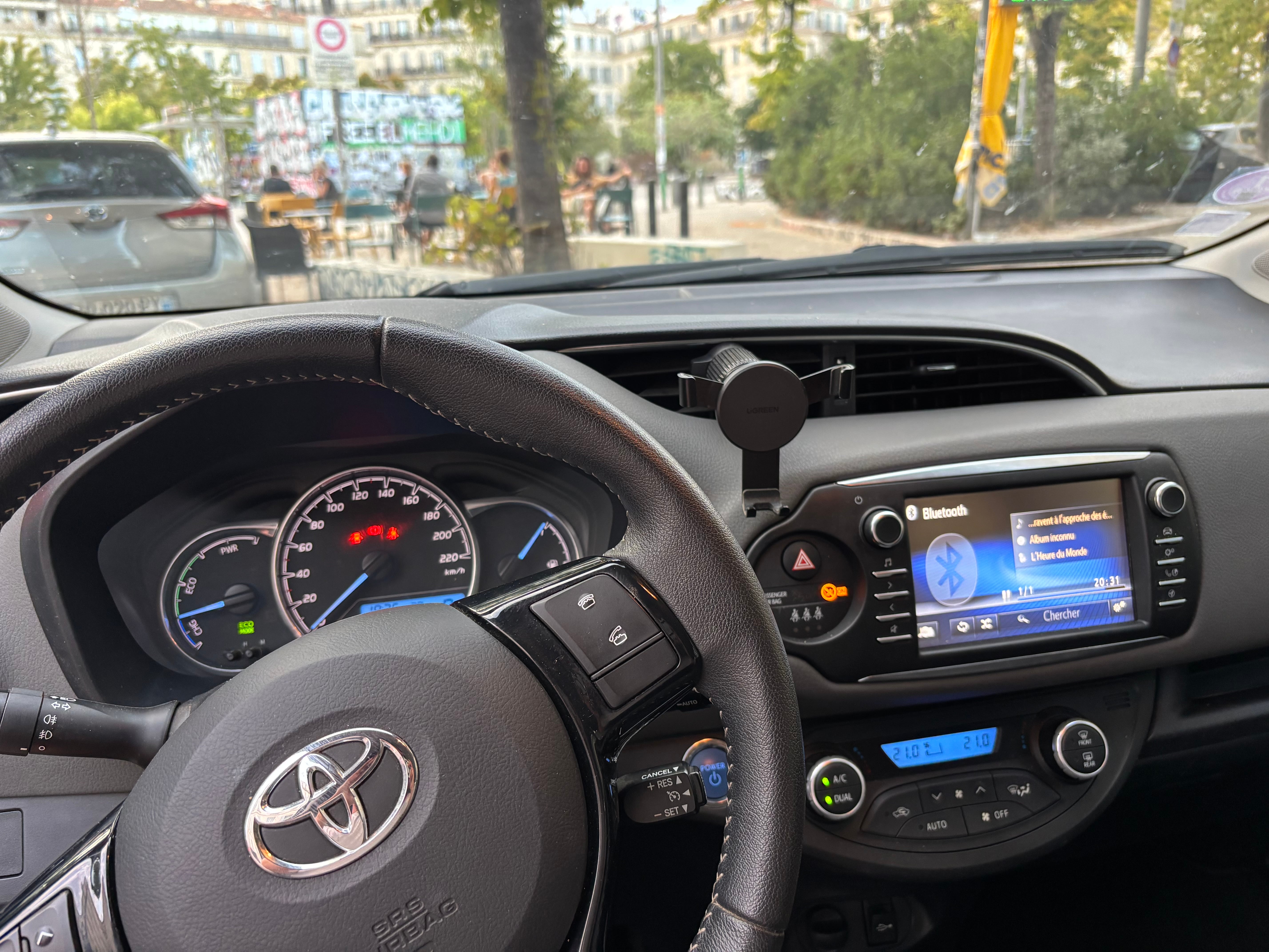 Toyota Yaris with GPS