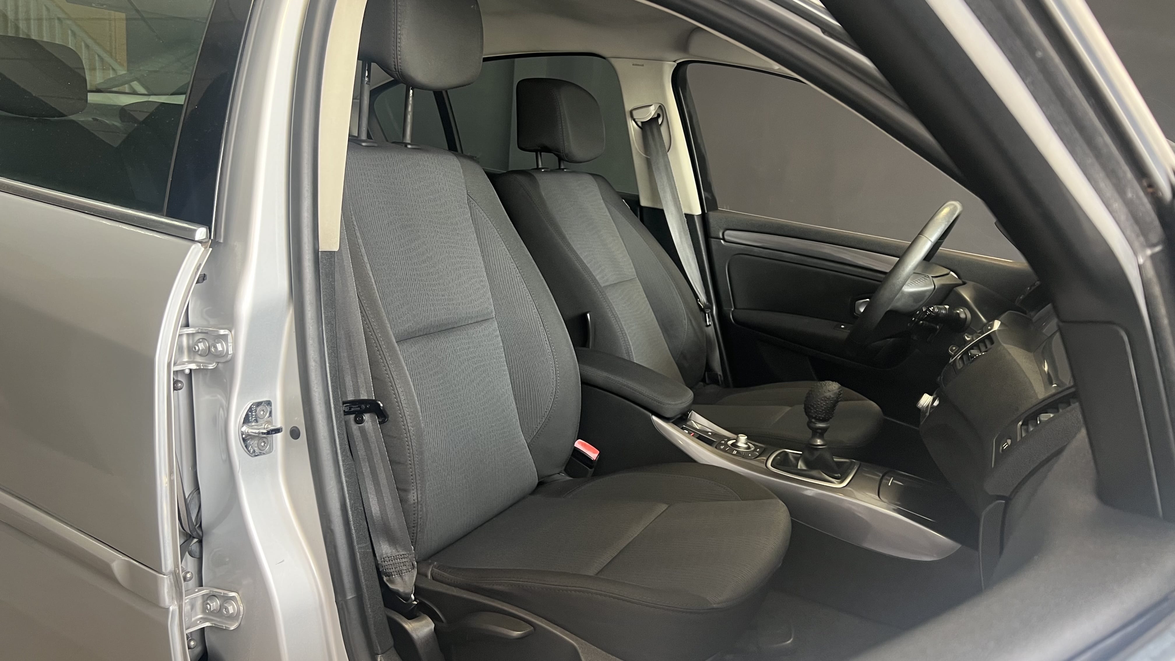 Renault Laguna con Cadenas para la nieve