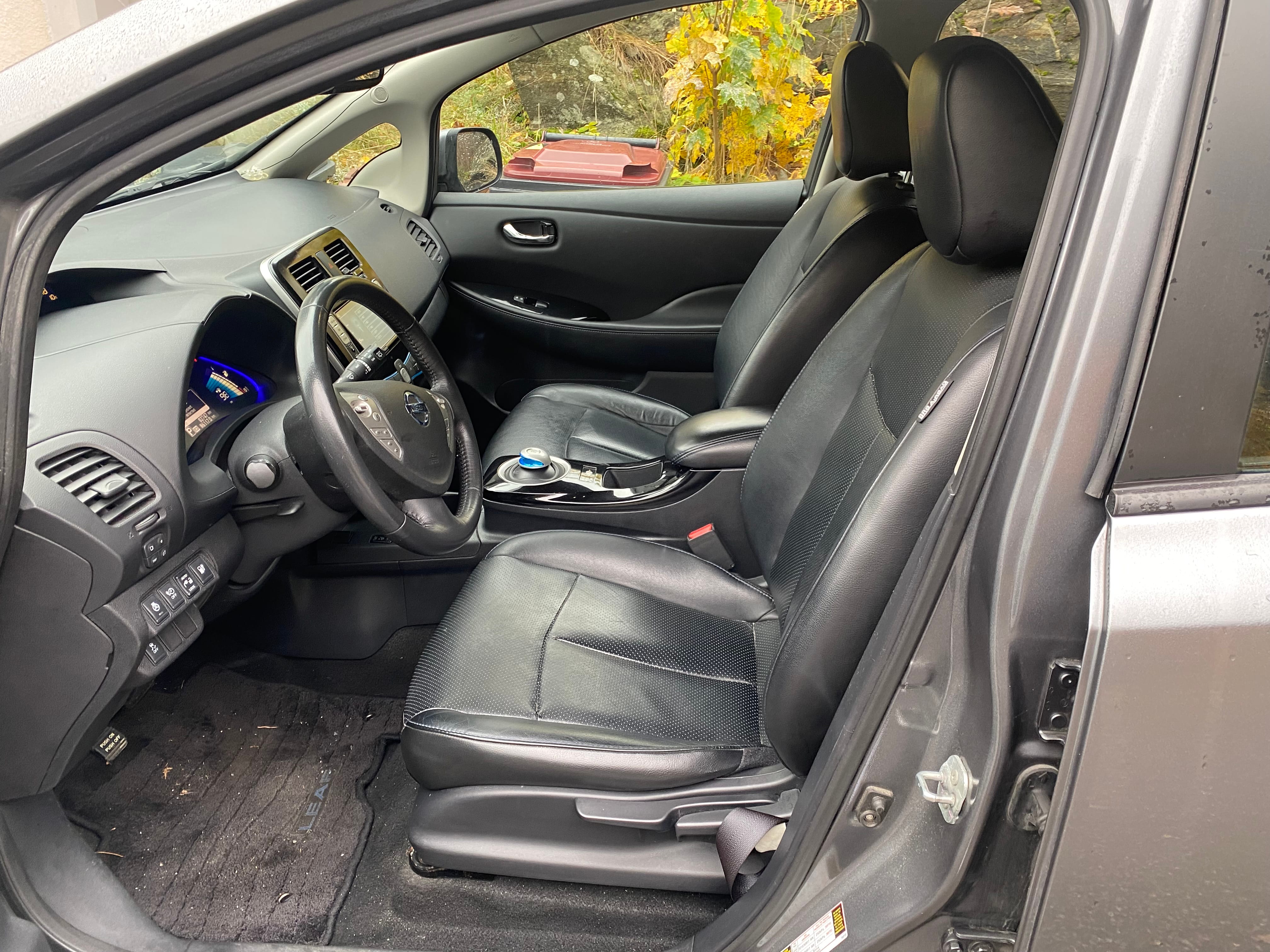 Nissan Leaf med Apple CarPlay