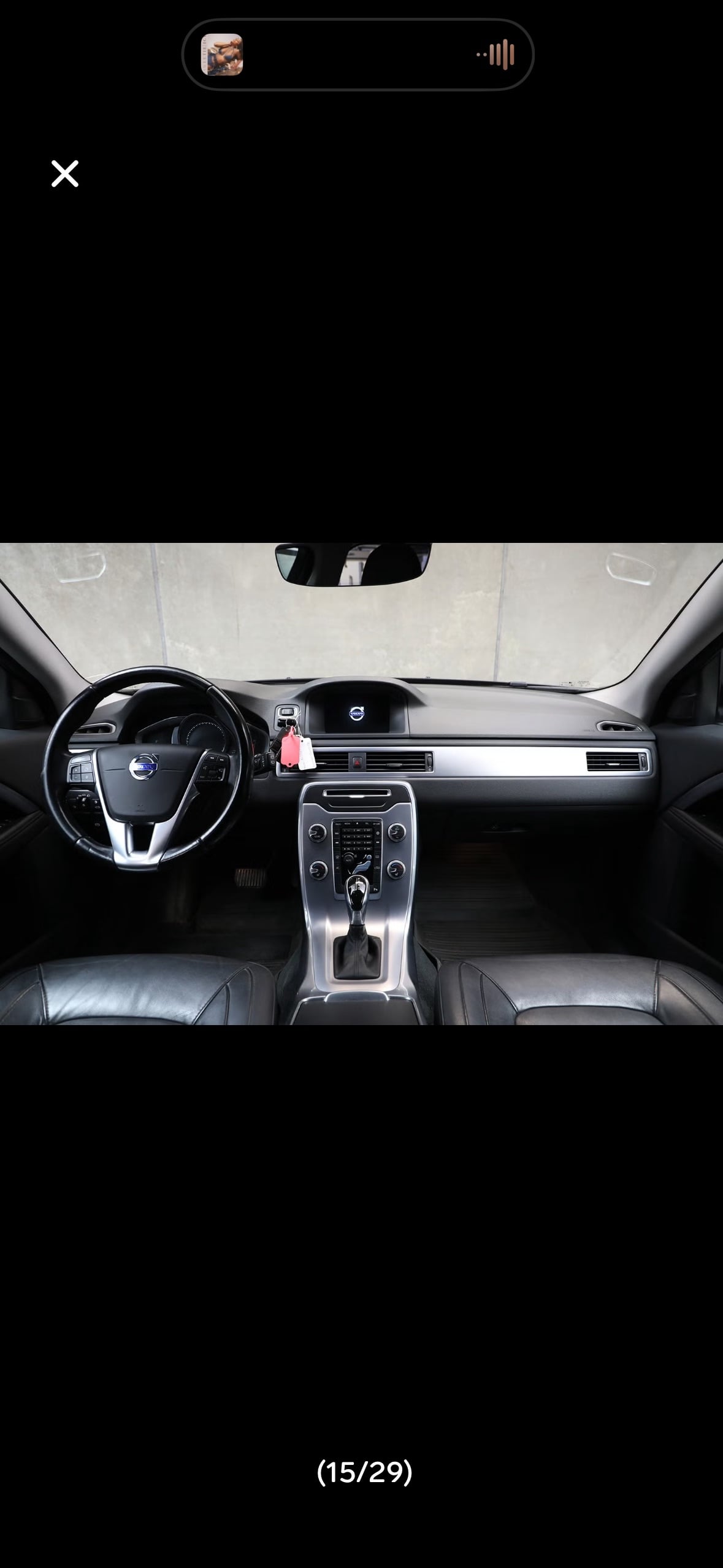 Volvo V70 med Bluetooth audio