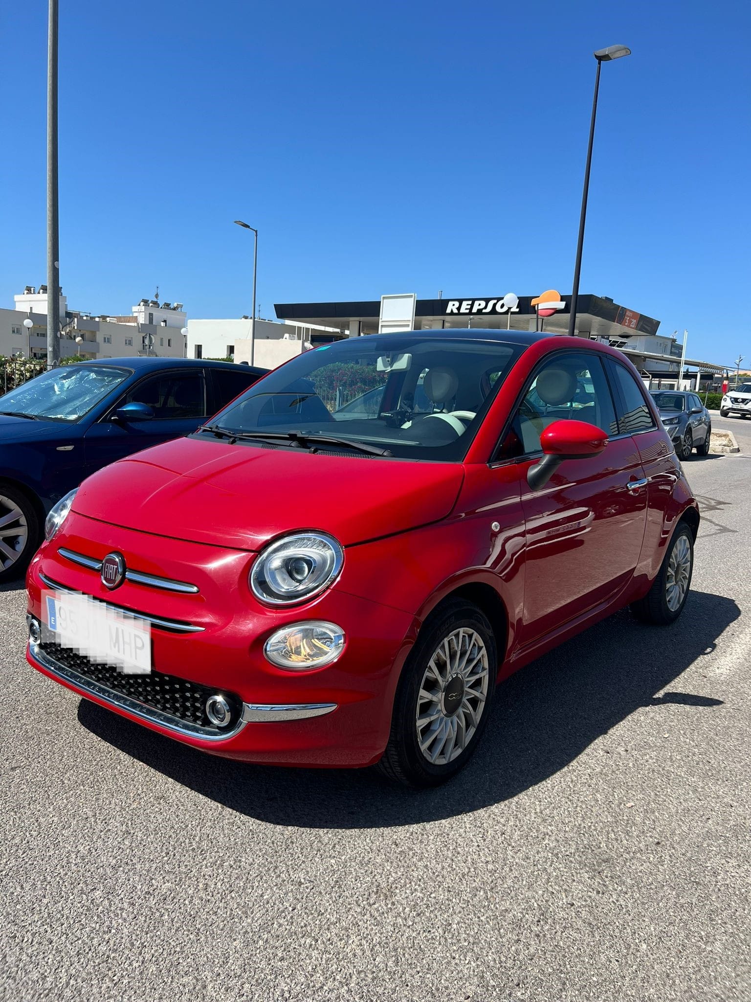 Fiat 500 Lounge, 2018, Gasolina 95