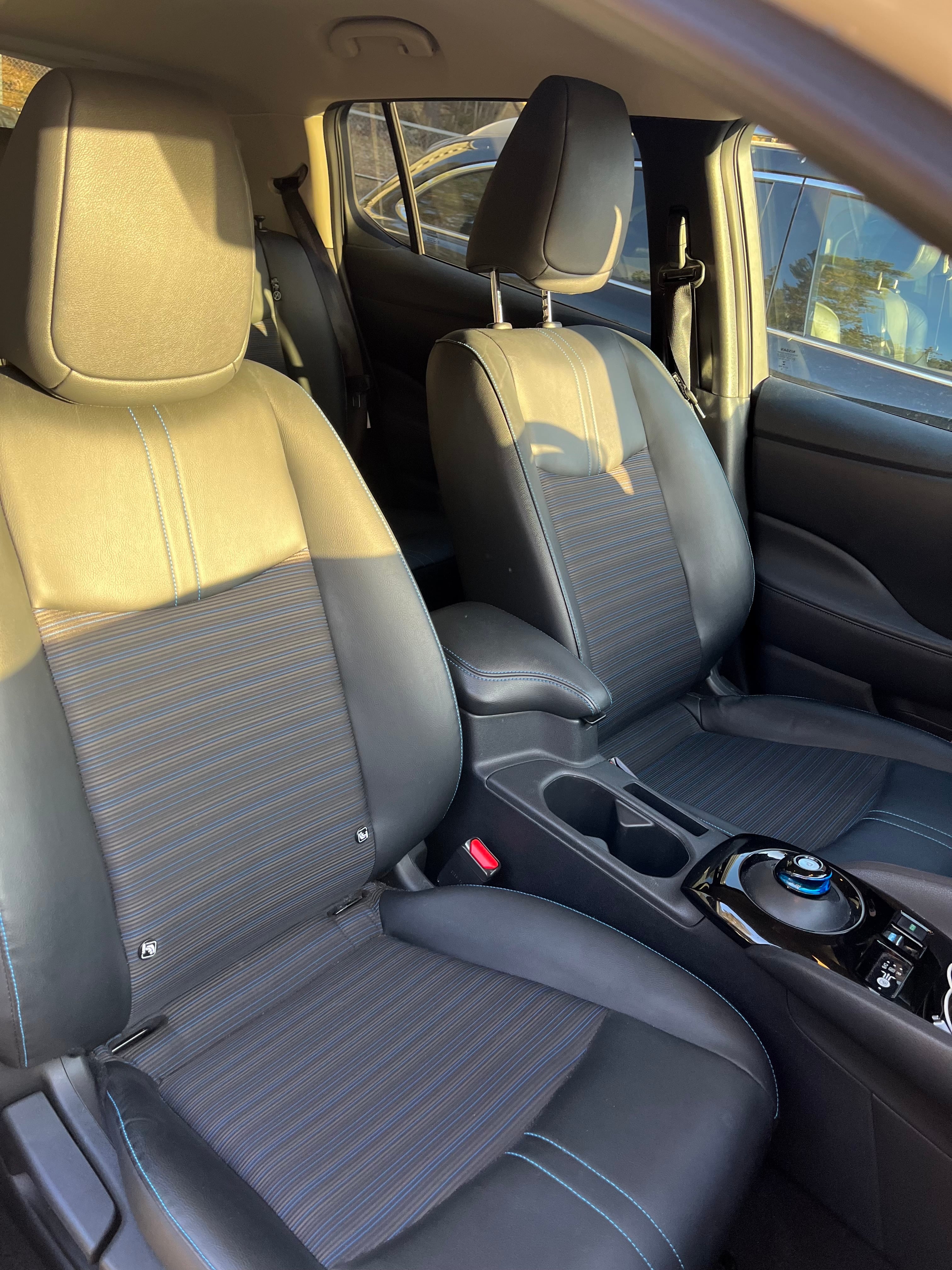 Nissan Leaf med Dashcam