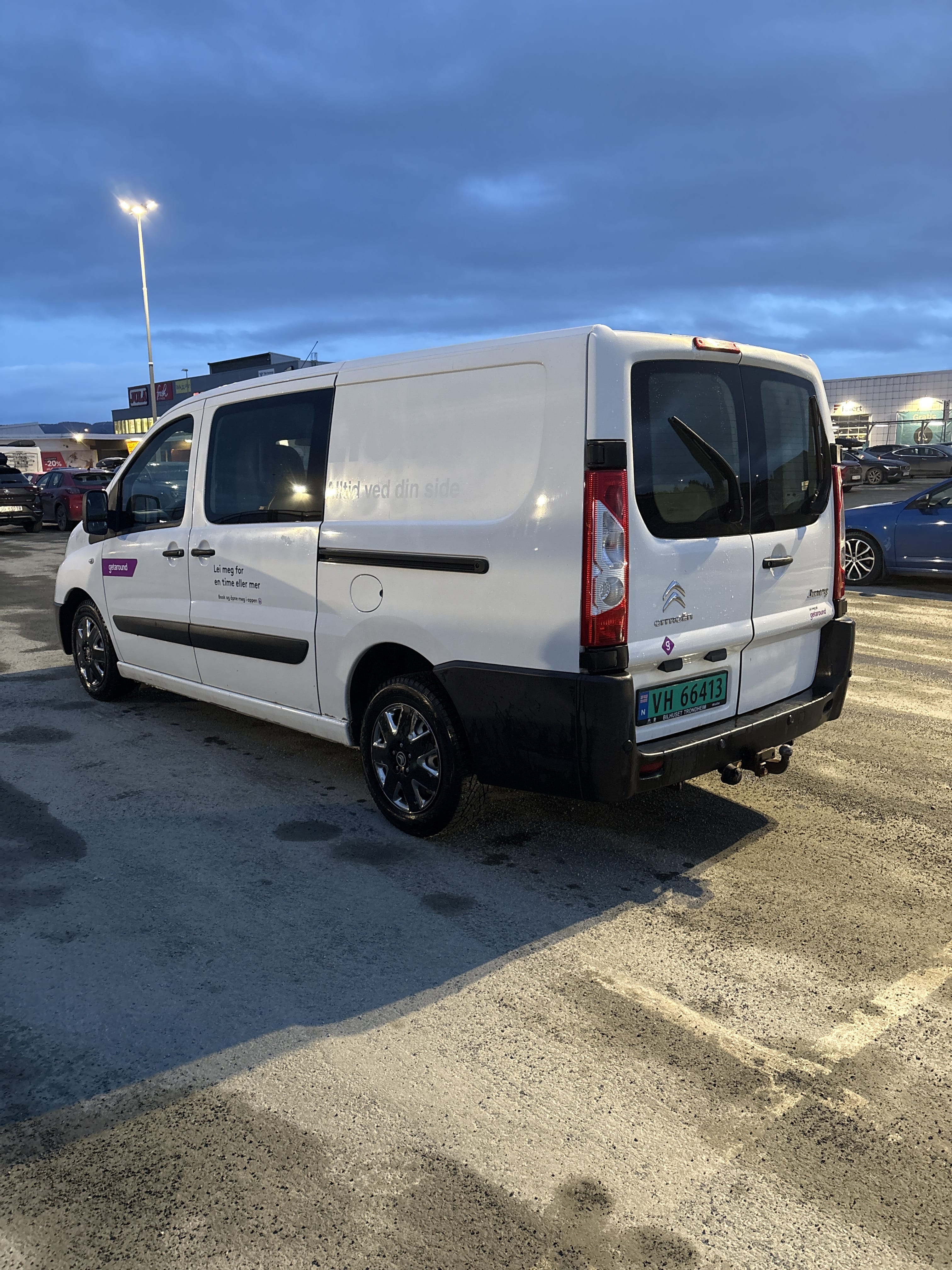 Citroen Jumpy med Tilhengerfeste