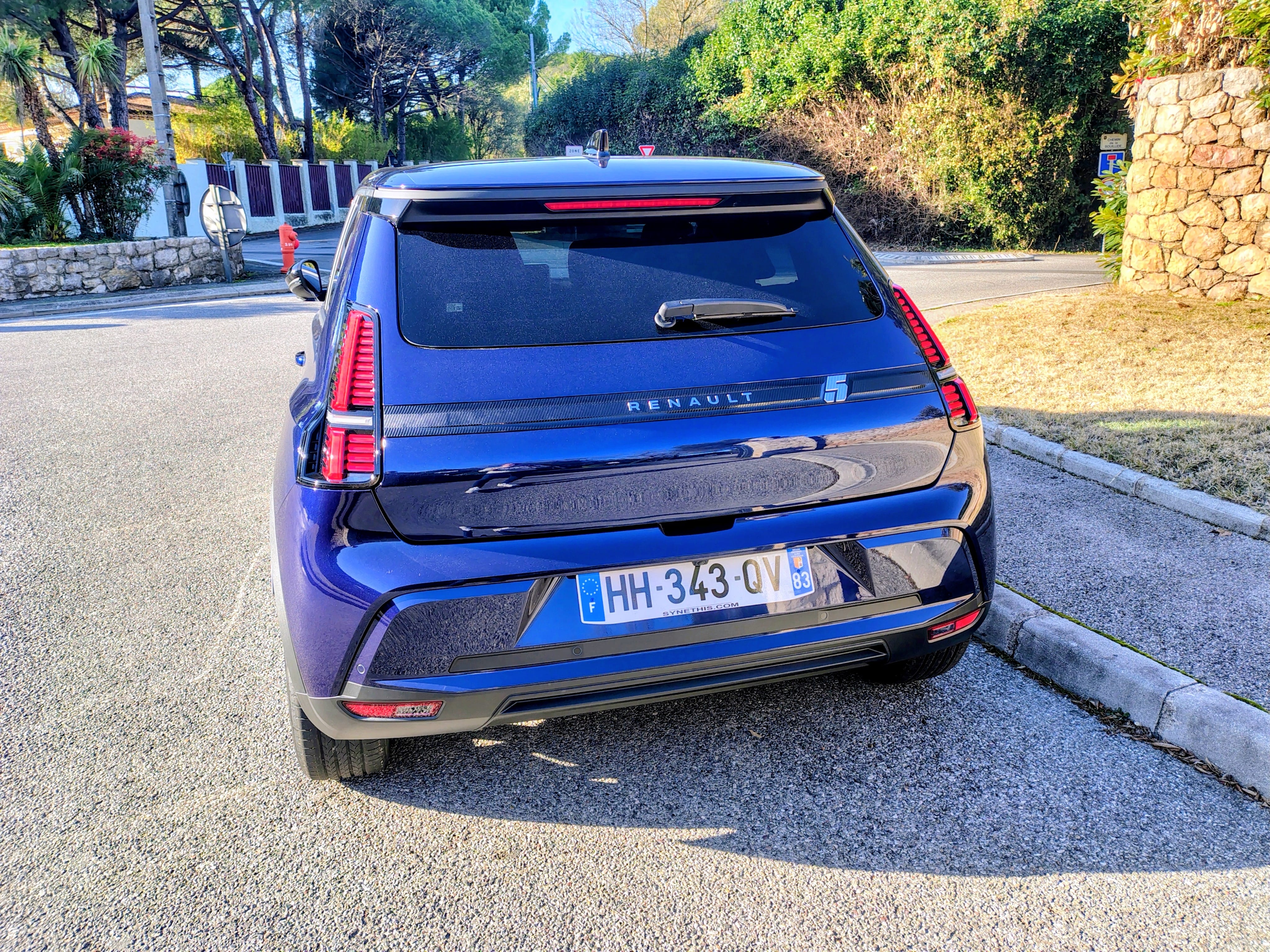 Renault 5 E-Tech avec GPS