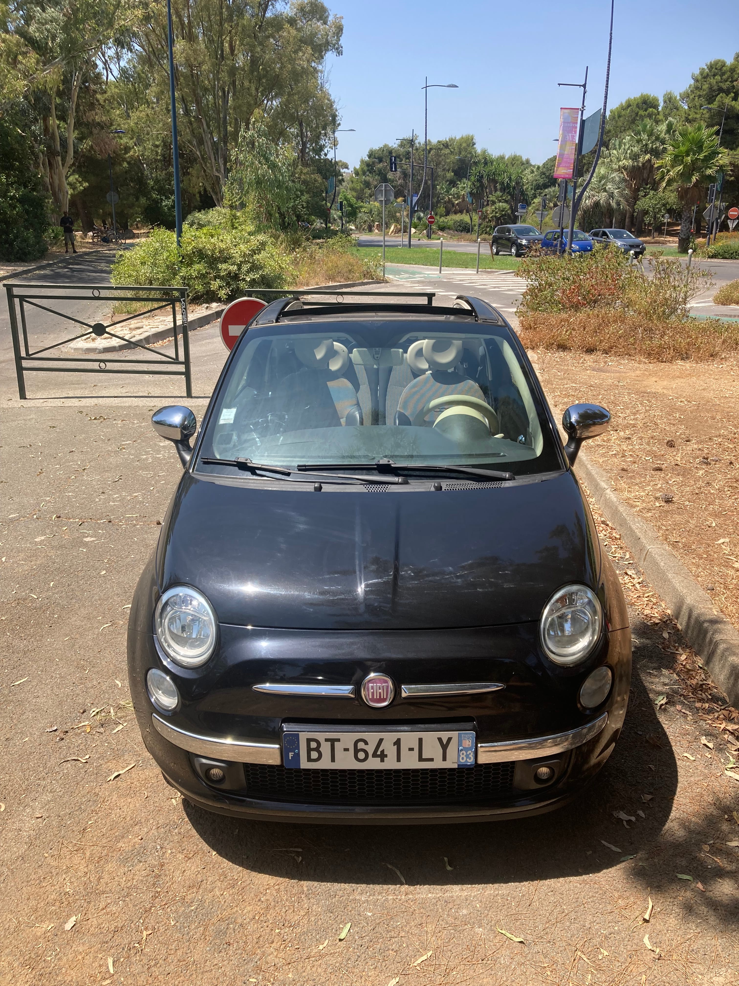 Fiat 500 C avec Entrée audio / iPod