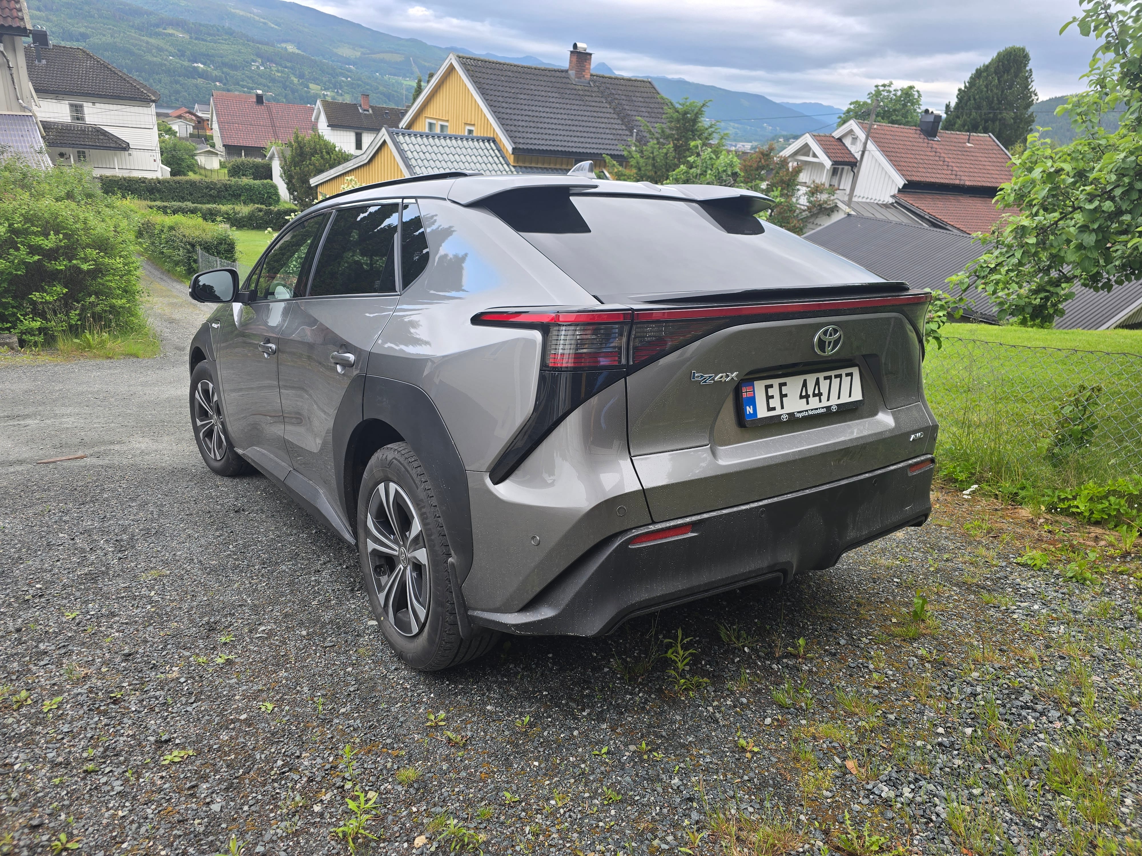Toyota bZ4X med Ryggekamera