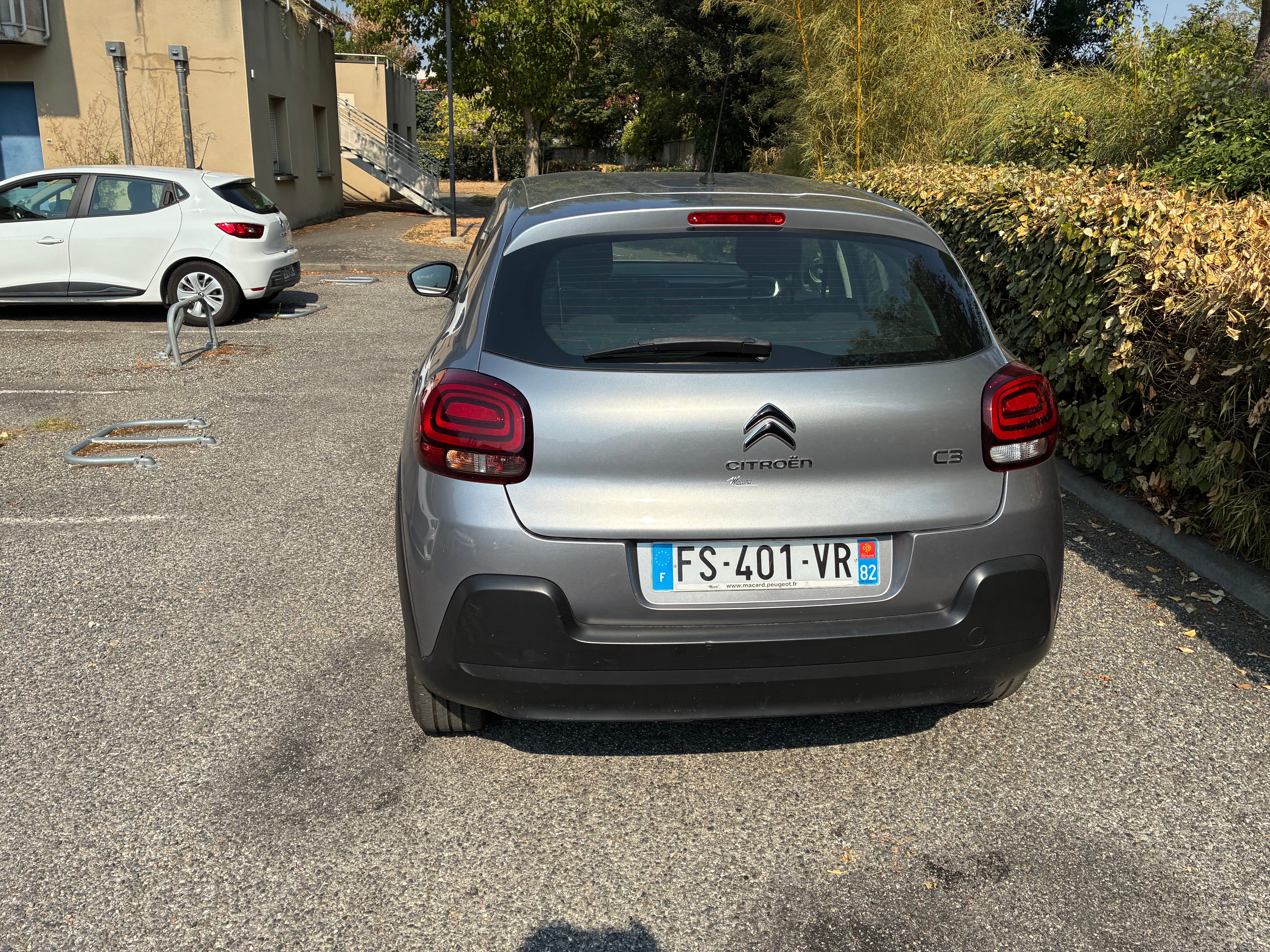 Citroen C3 avec Régulateur de vitesse