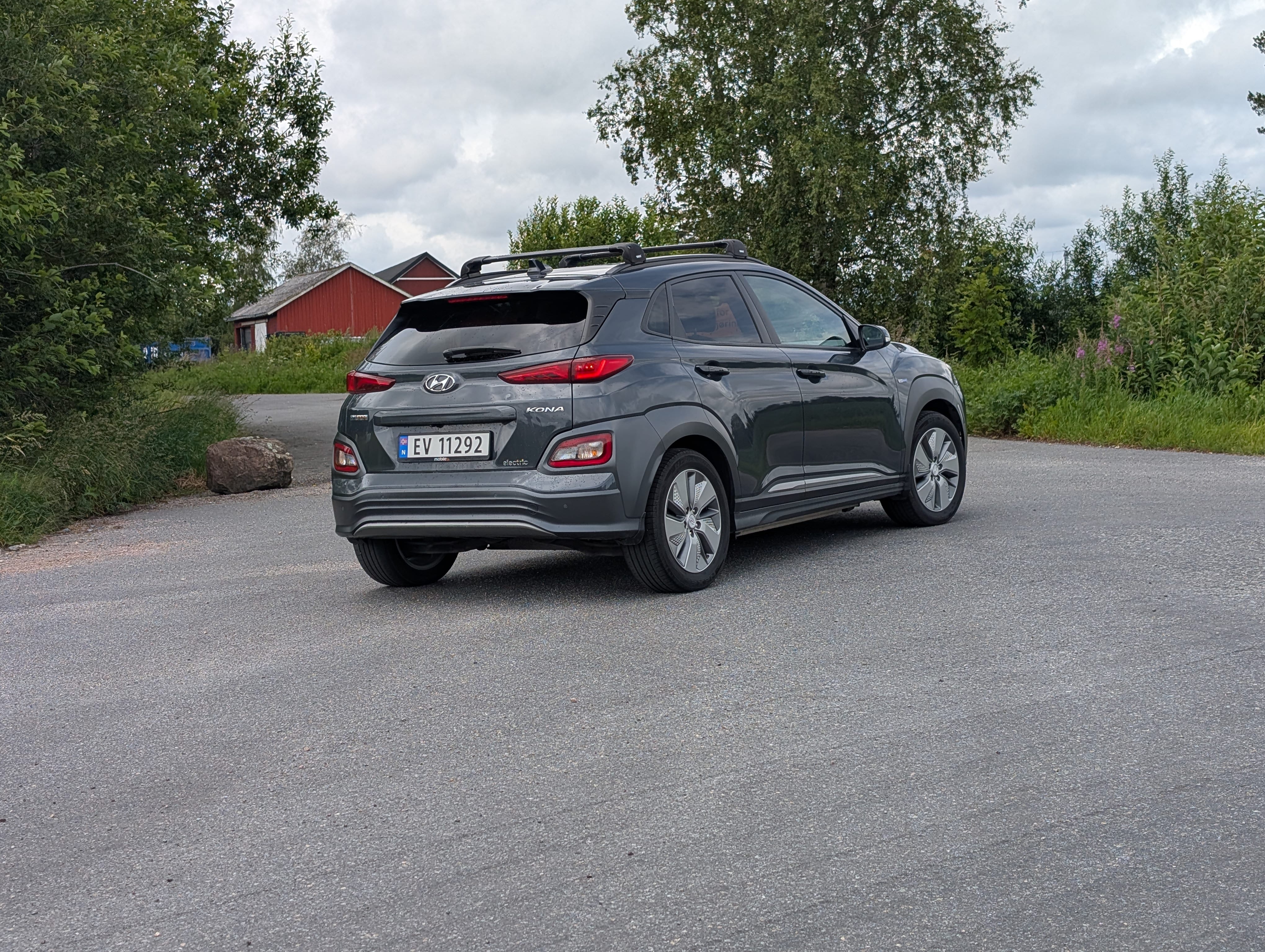 Hyundai Kona Electric LR med Apple CarPlay