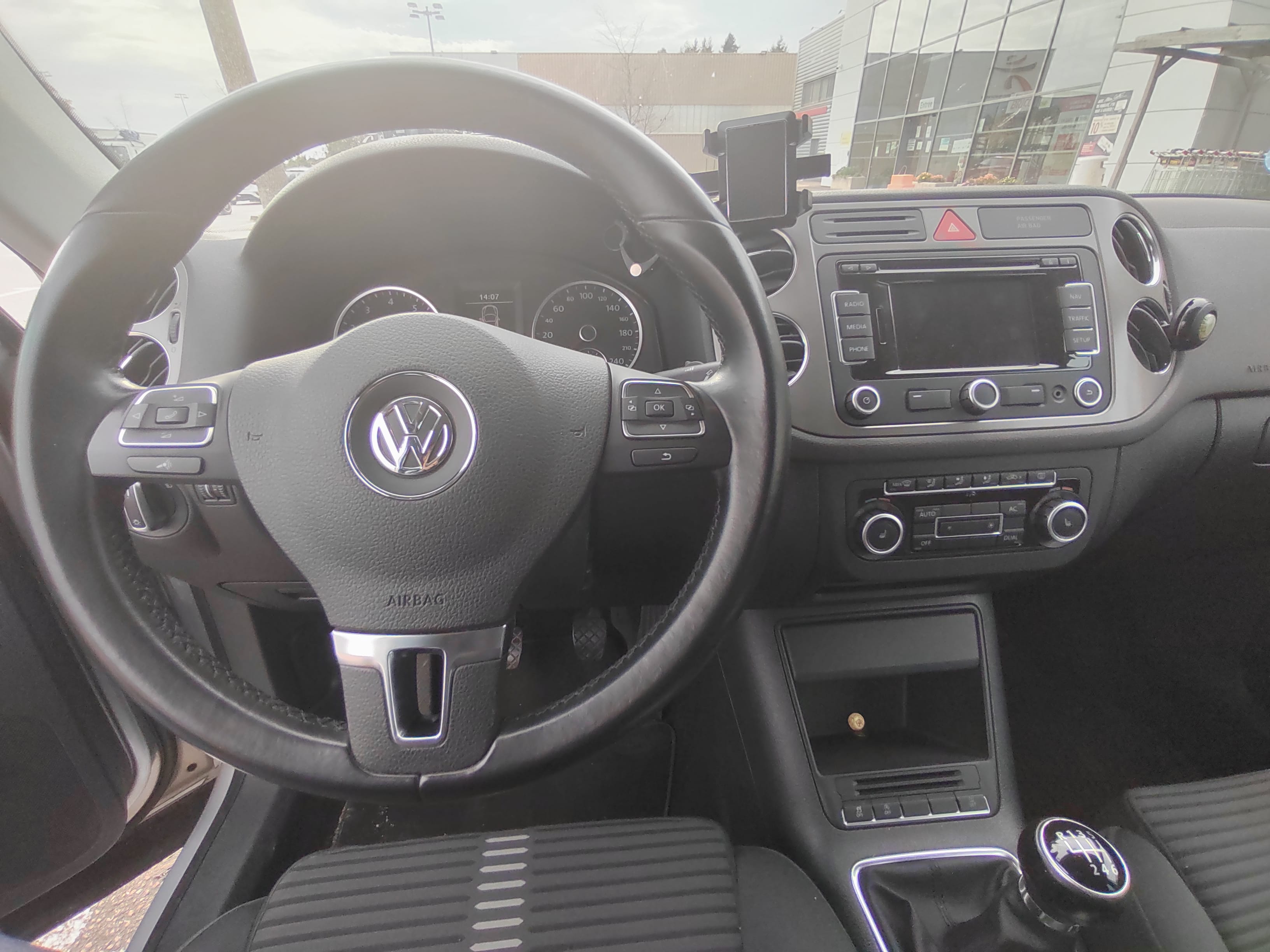 Volkswagen Tiguan avec Siège bébé