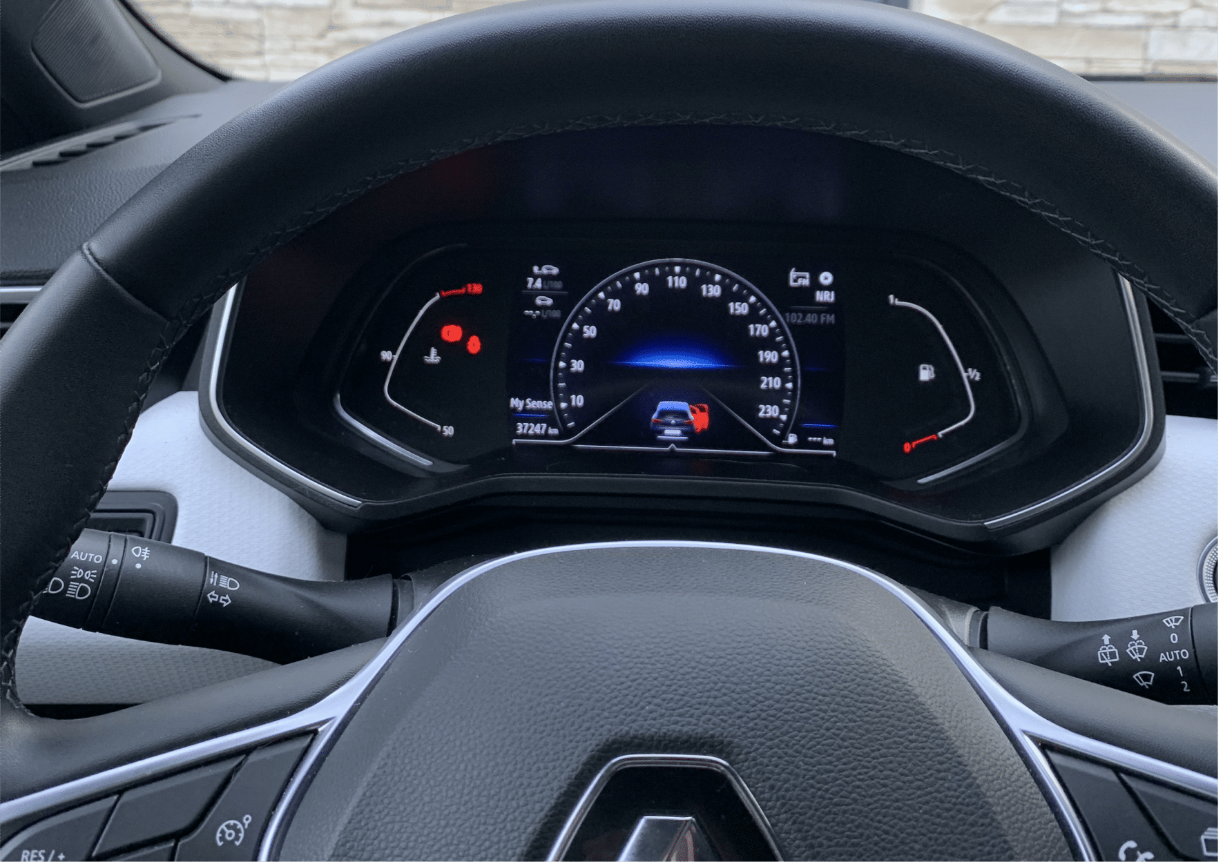Renault Clio avec Apple CarPlay
