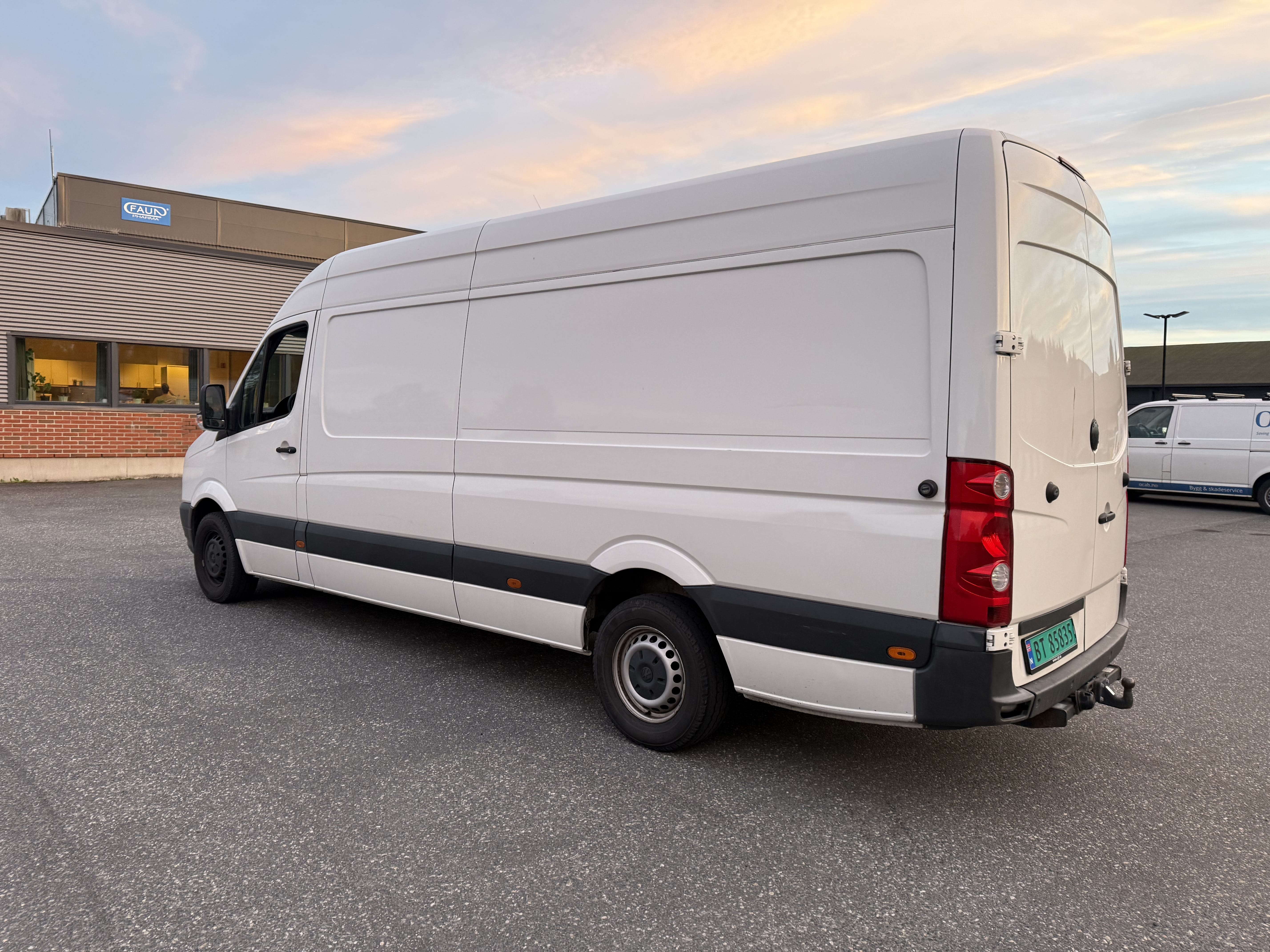 Volkswagen Crafter med Babysete