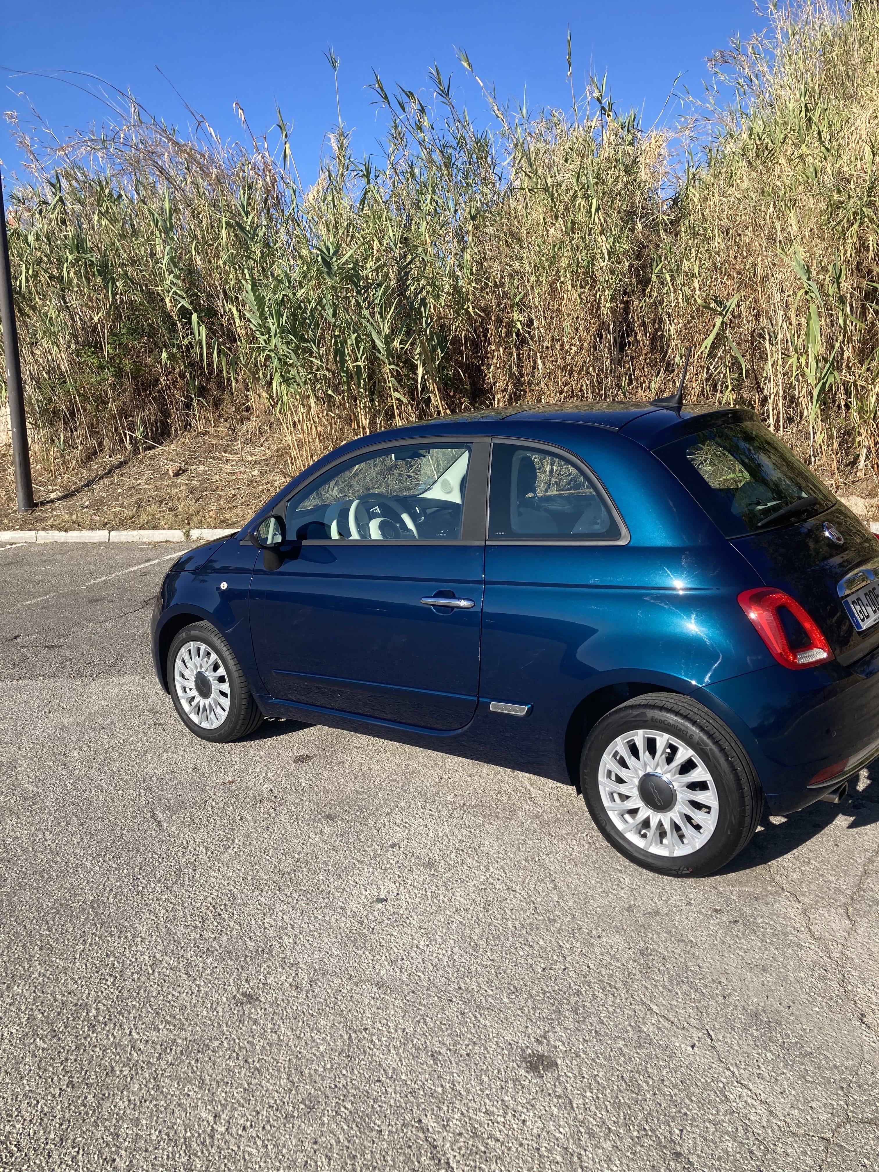 Fiat 500 met Cruise control