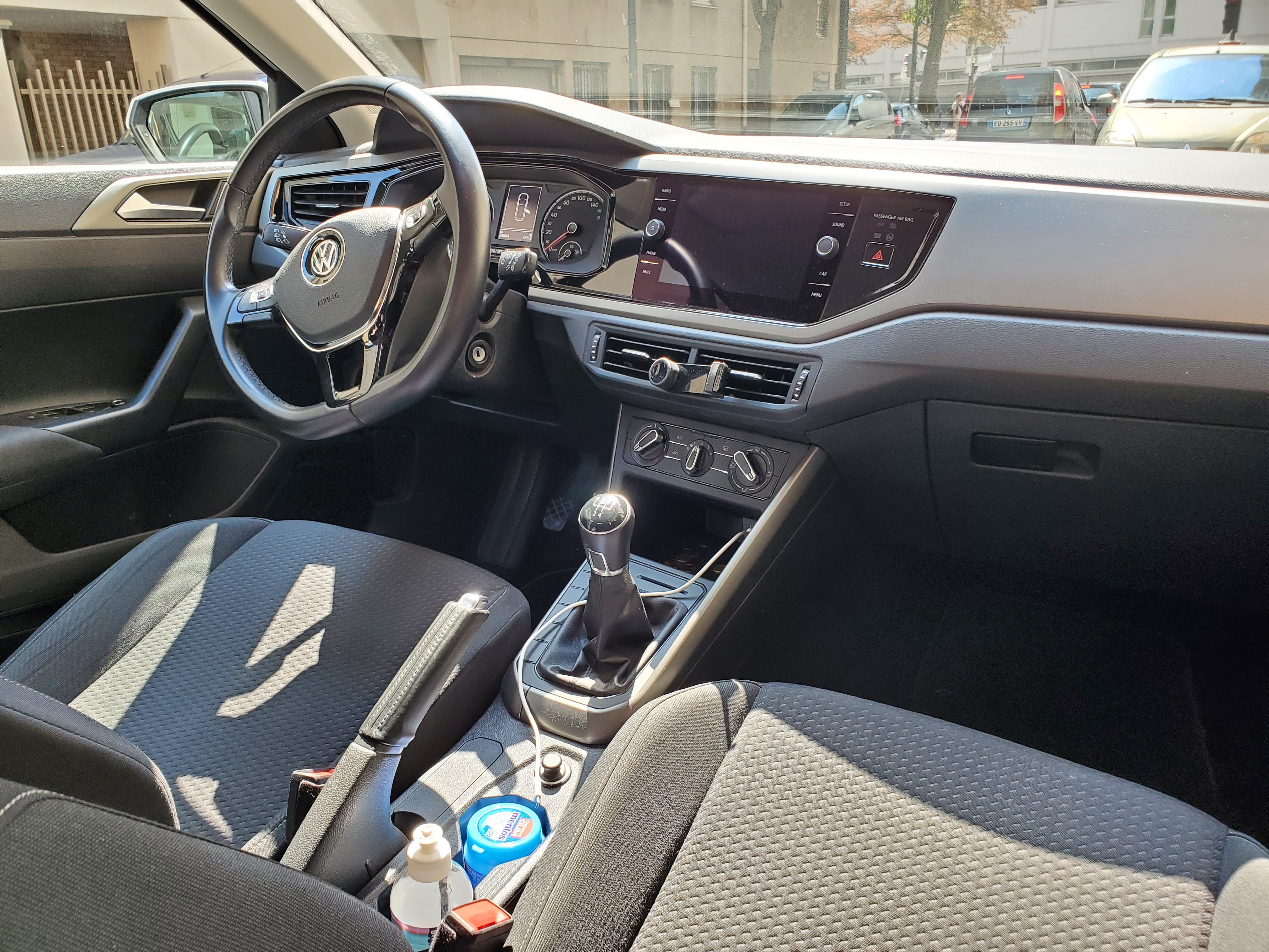 Volkswagen Polo avec Siège bébé