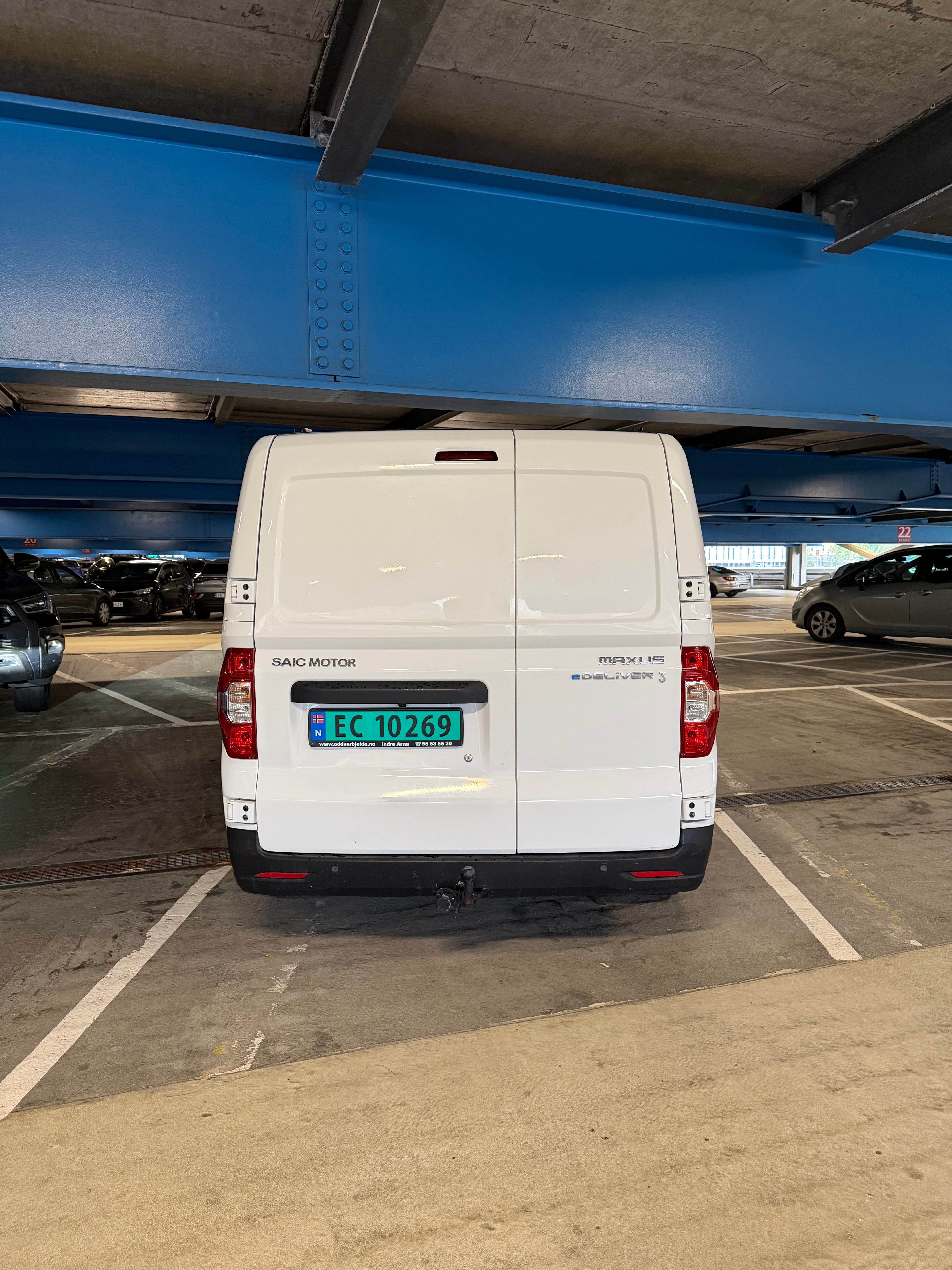 Maxus eDeliver 3 med Ryggekamera