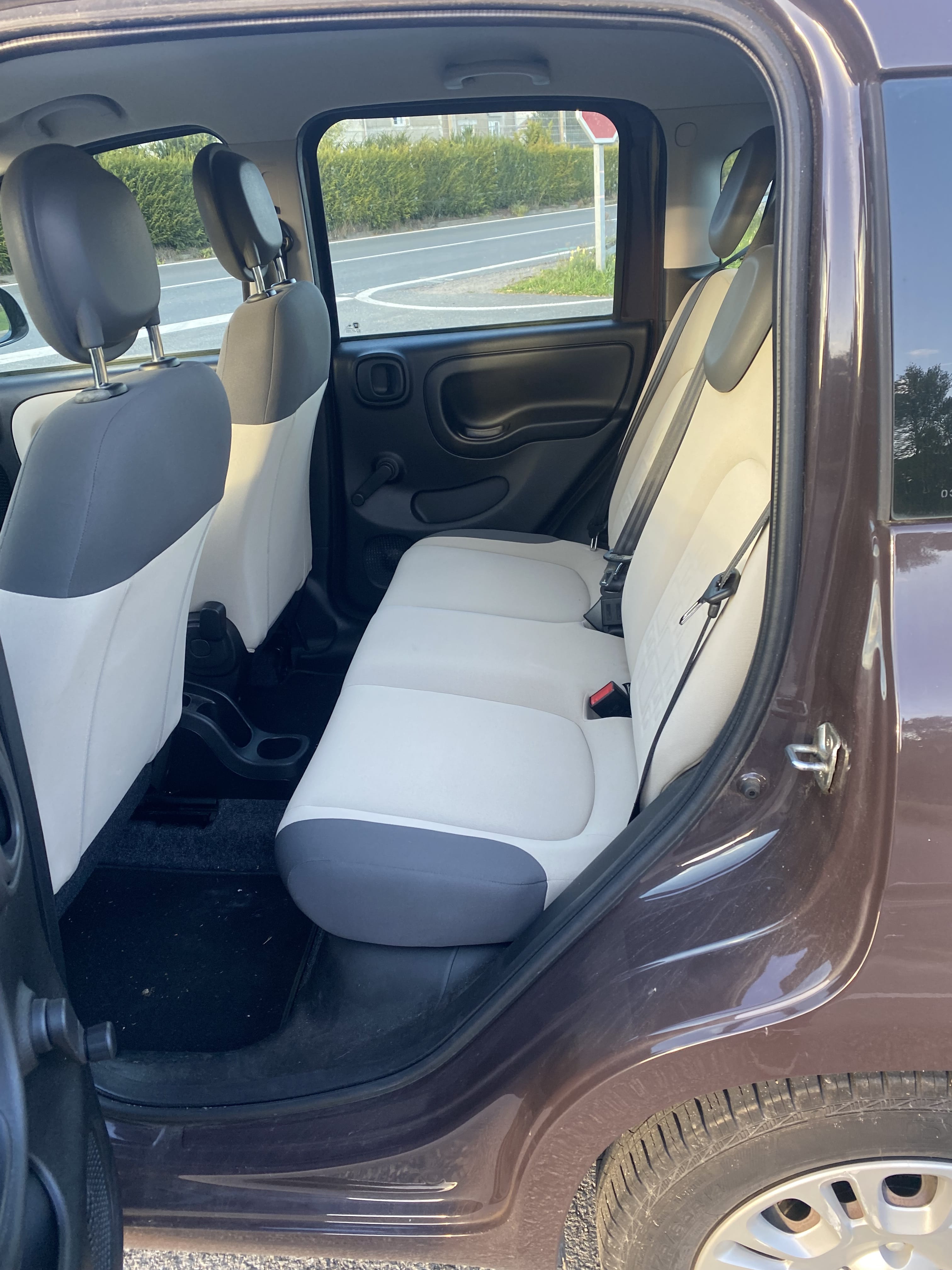 Fiat Panda avec Porte-vélos