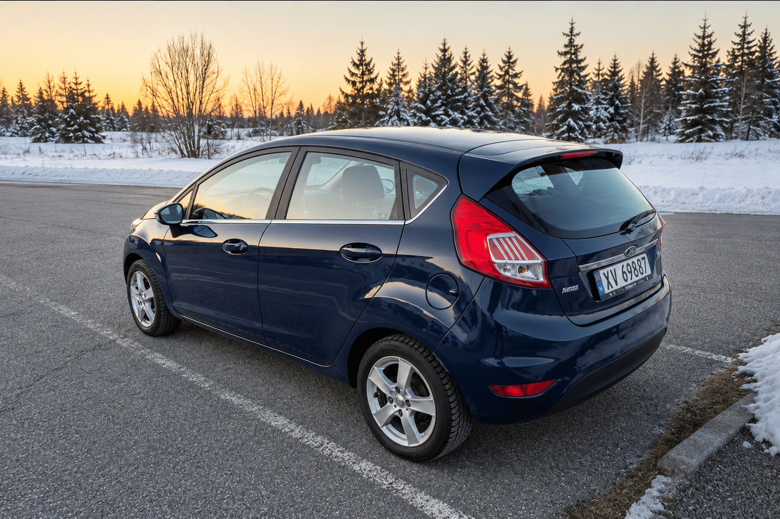 Ford Fiesta Titanium, 1.0 petrol, 100HP med GPS