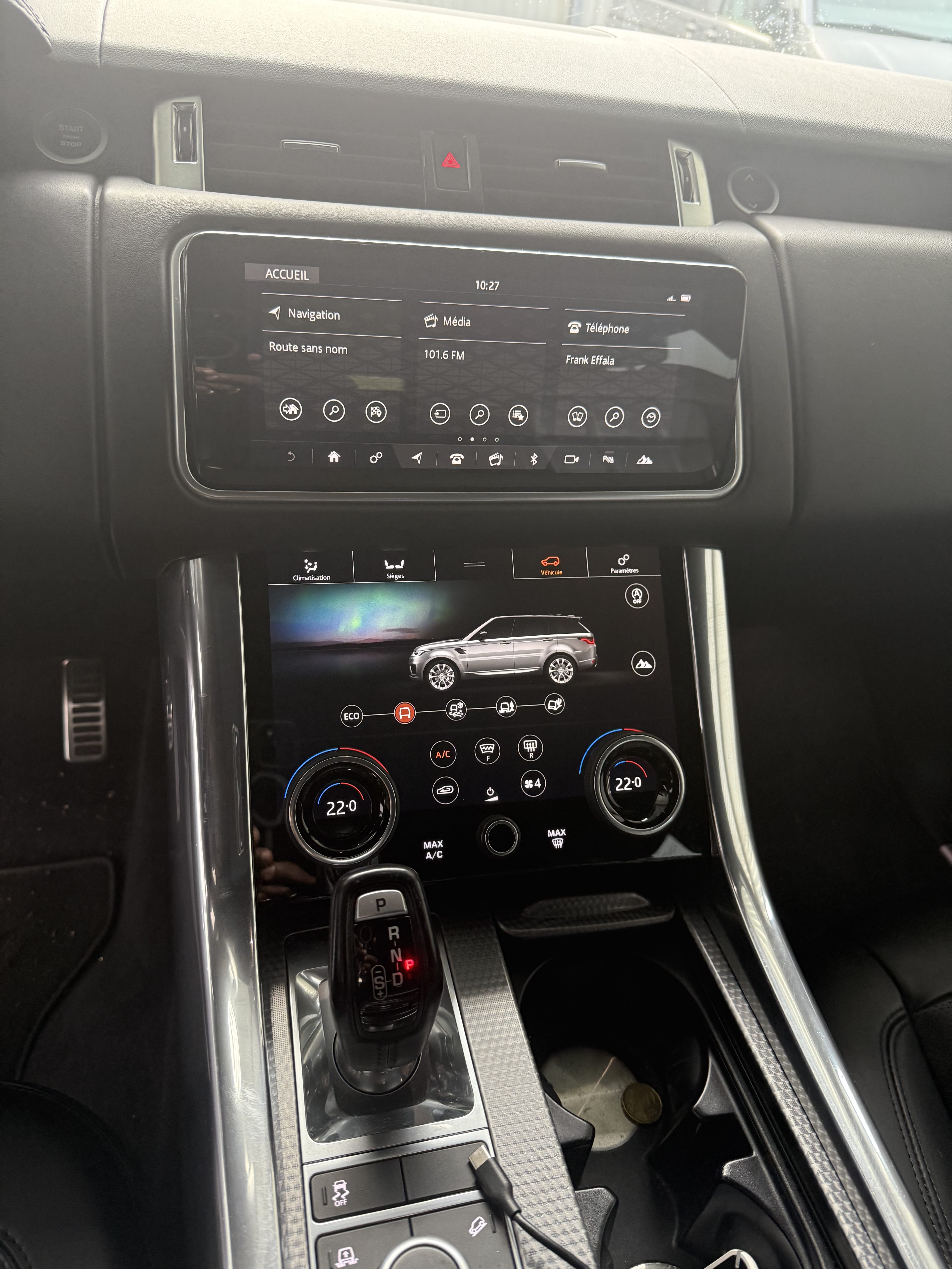 Land-Rover Range Rover Sport avec Android Auto