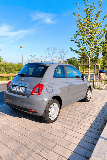 Fiat 500 avec Régulateur de vitesse