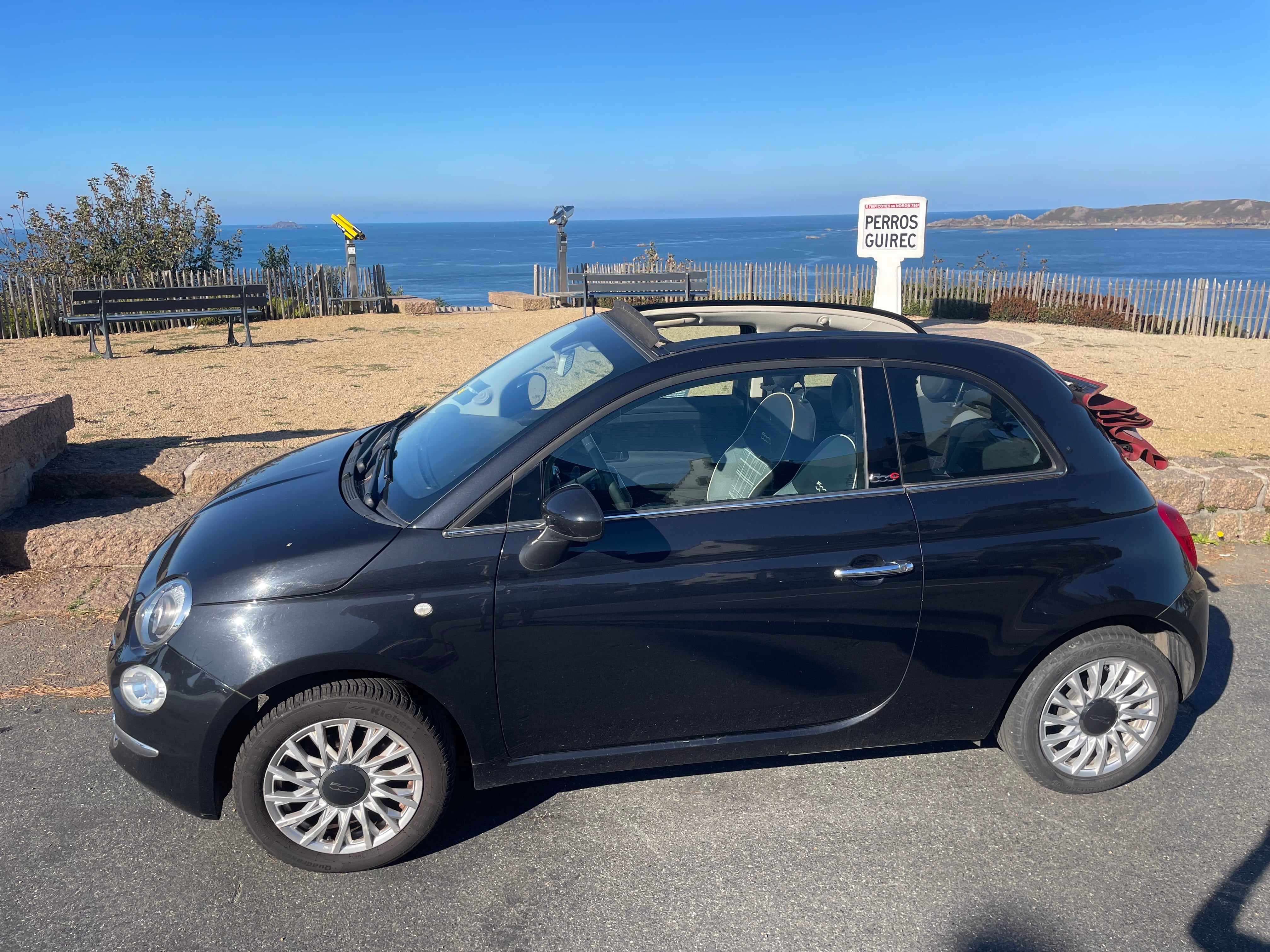 Fiat 500 C 1l2 69cv avec Audio Bluetooth