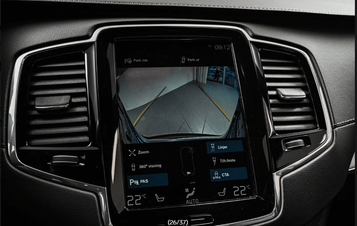 Volvo XC90 med Dashcam