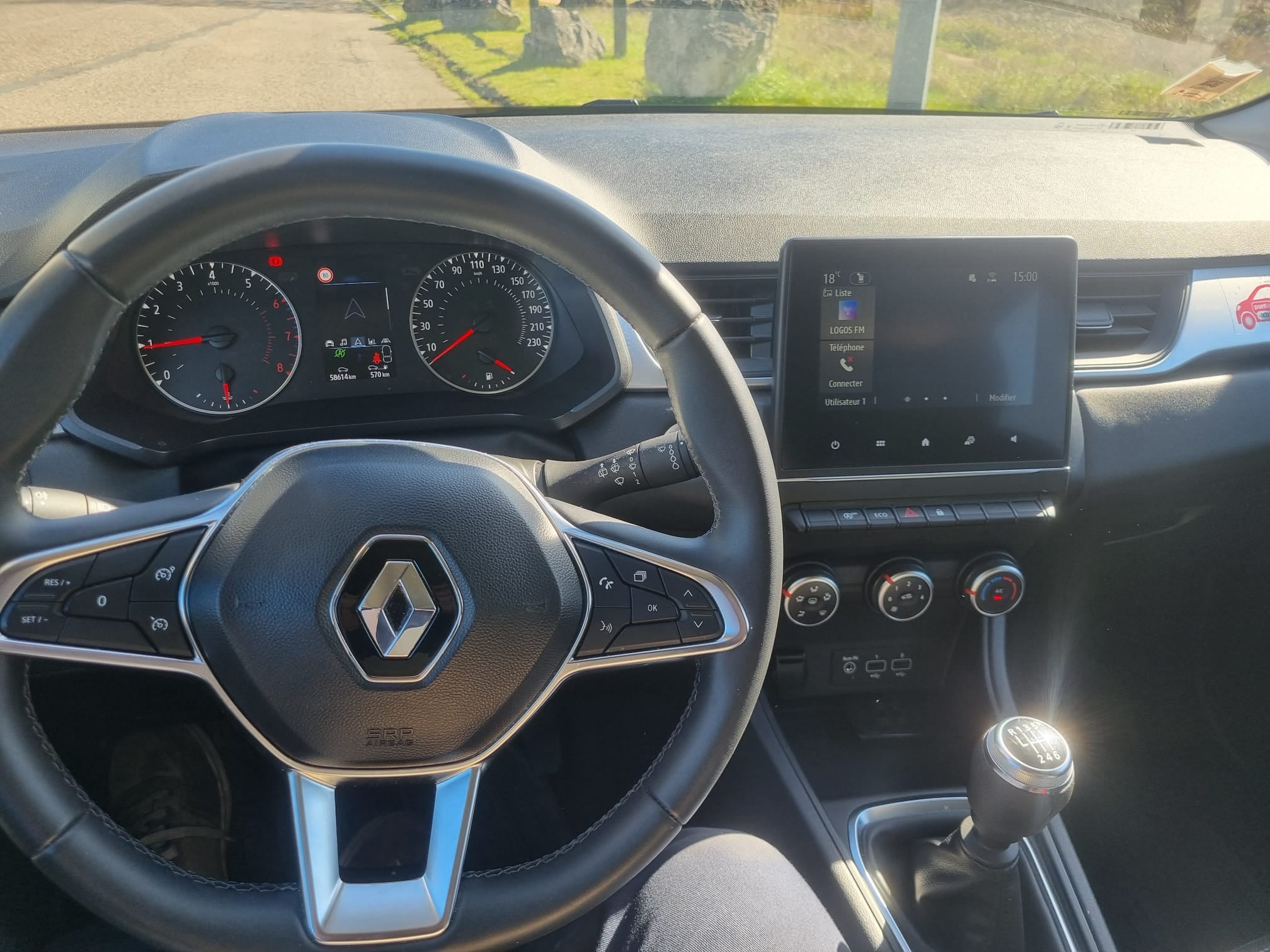 Renault Captur avec GPS
